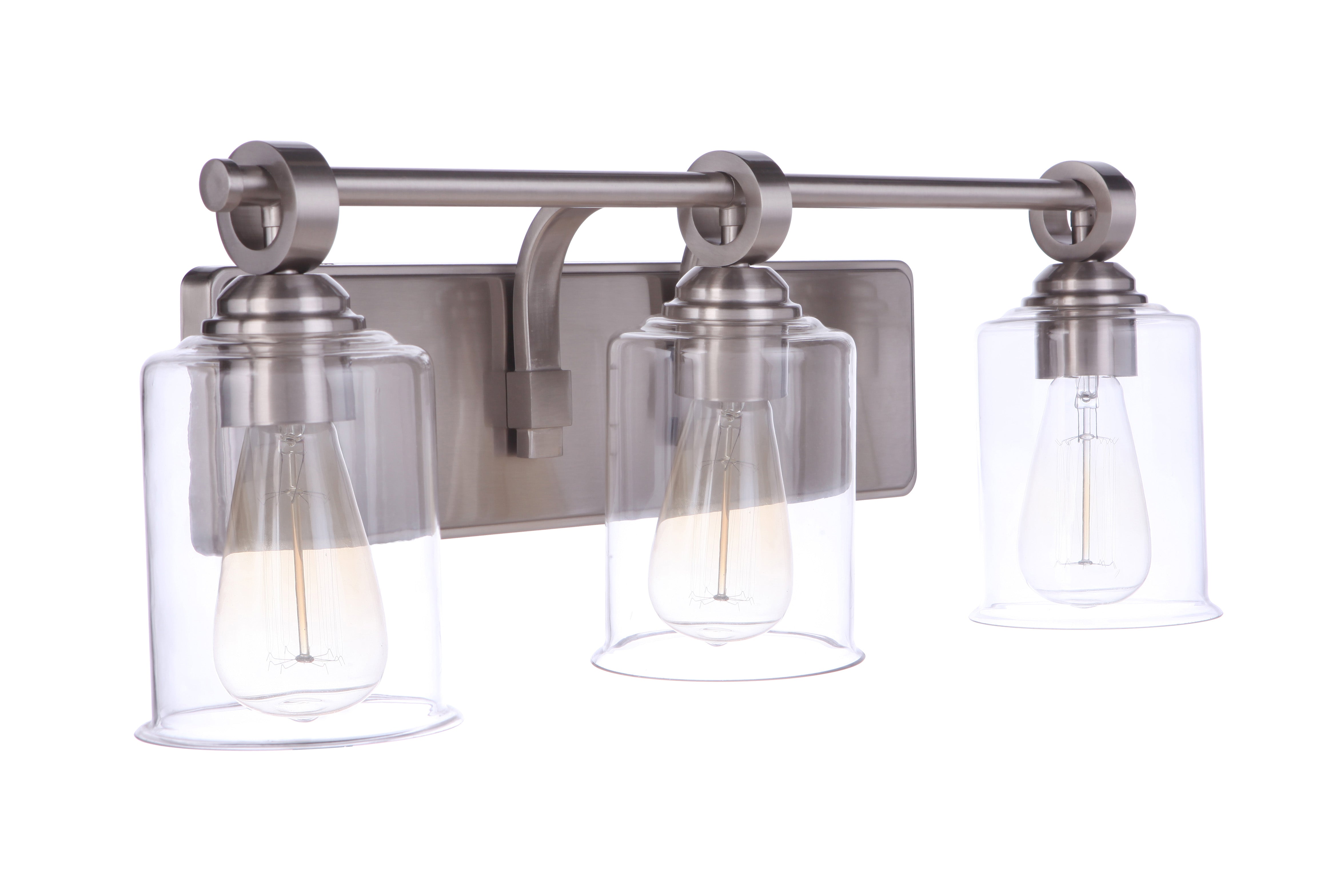 brushed polished nickel wall sconces