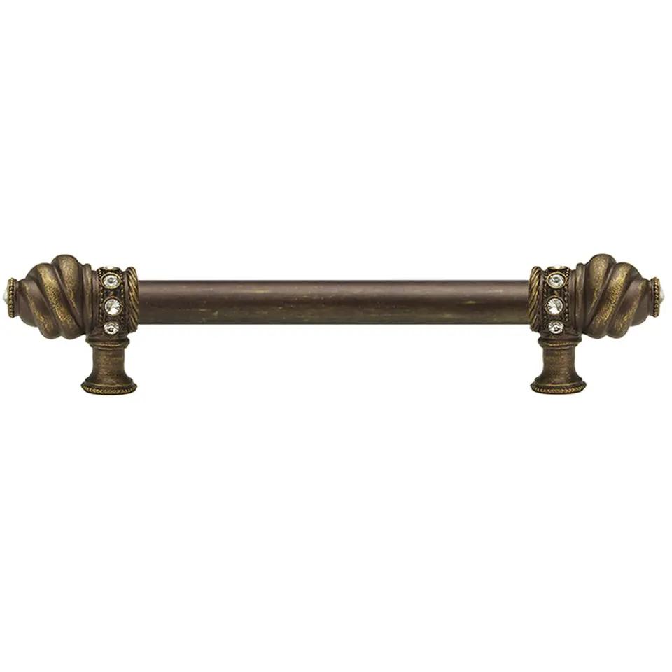 Carpe Diem Caché II Appliance/Long Pull - 5/8" Smooth Bar - Decorated with Swarovski Crystals by Carpe Diem