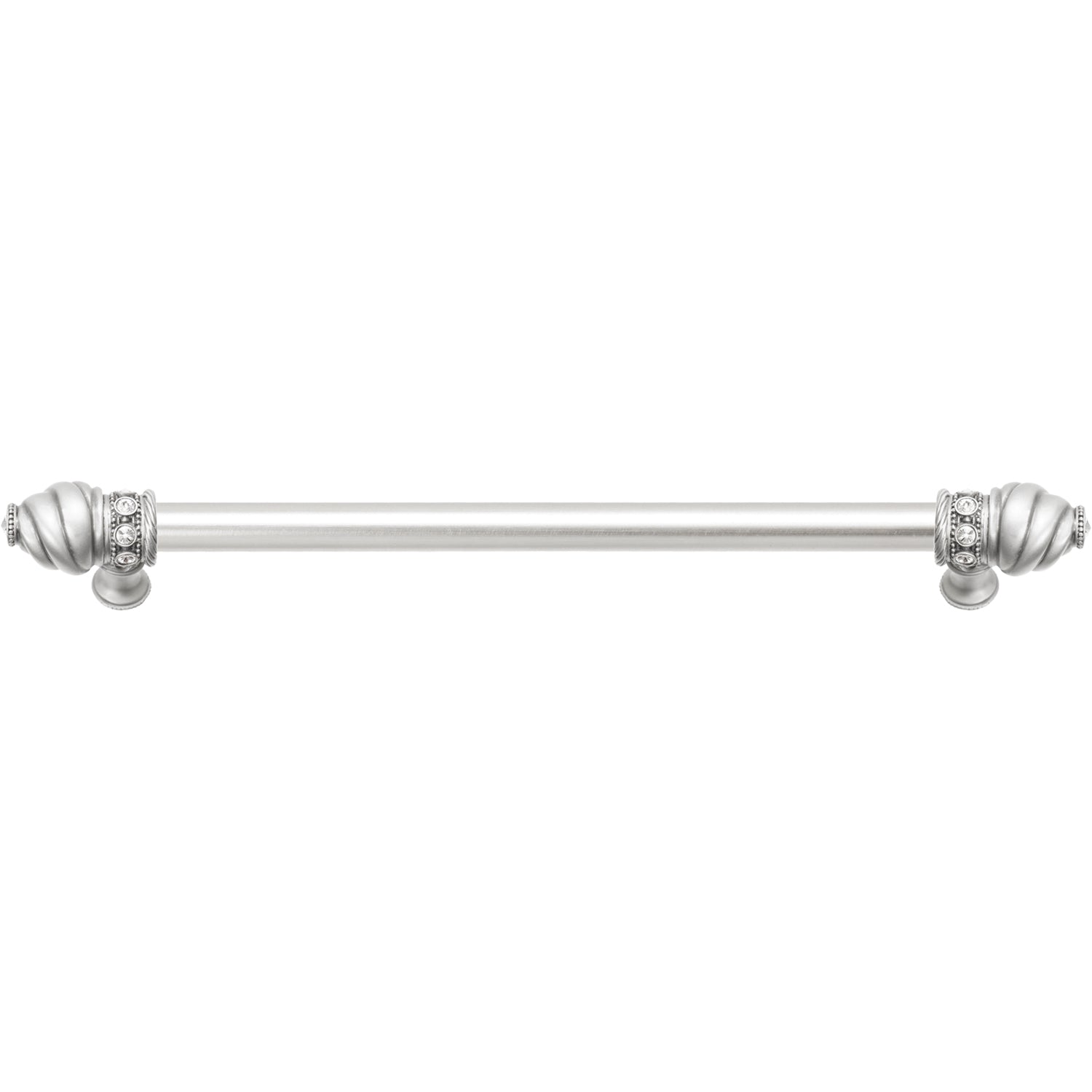 Carpe Diem Caché II Appliance/Long Pull - 5/8" Smooth Bar - Decorated with Swarovski Crystals by Carpe Diem
