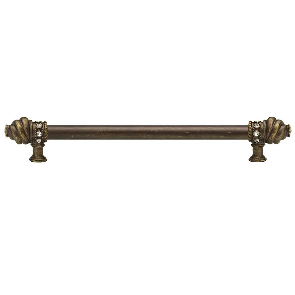 Carpe Diem Caché II Appliance/Long Pull - 5/8" Smooth Bar - Decorated with Swarovski Crystals by Carpe Diem