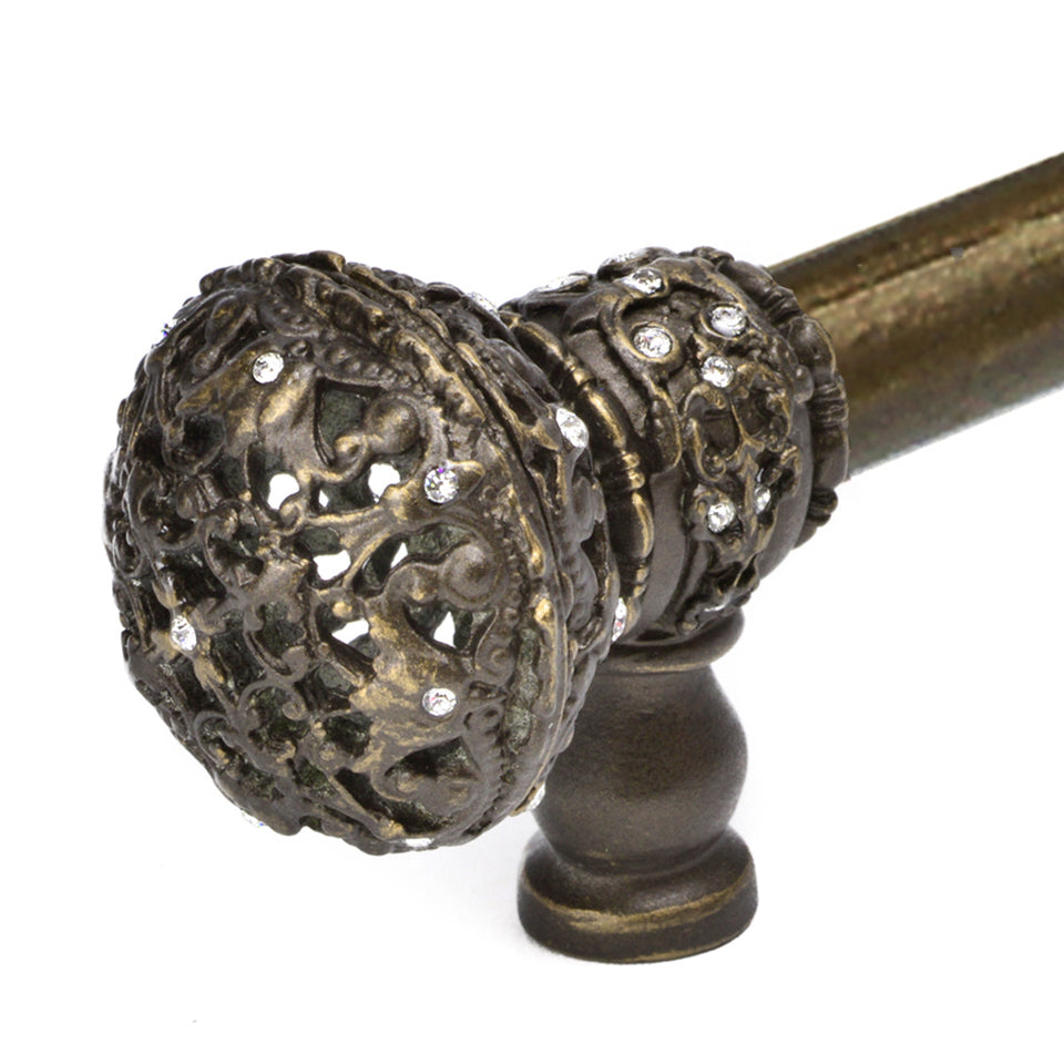 antique brass cabinet pull