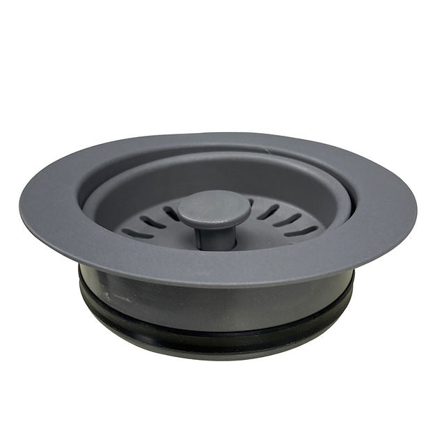 Nantucket Sinks 3.5 inch Disposal Flange with Strainer Kitchen Drain for Granite Composite Sinks