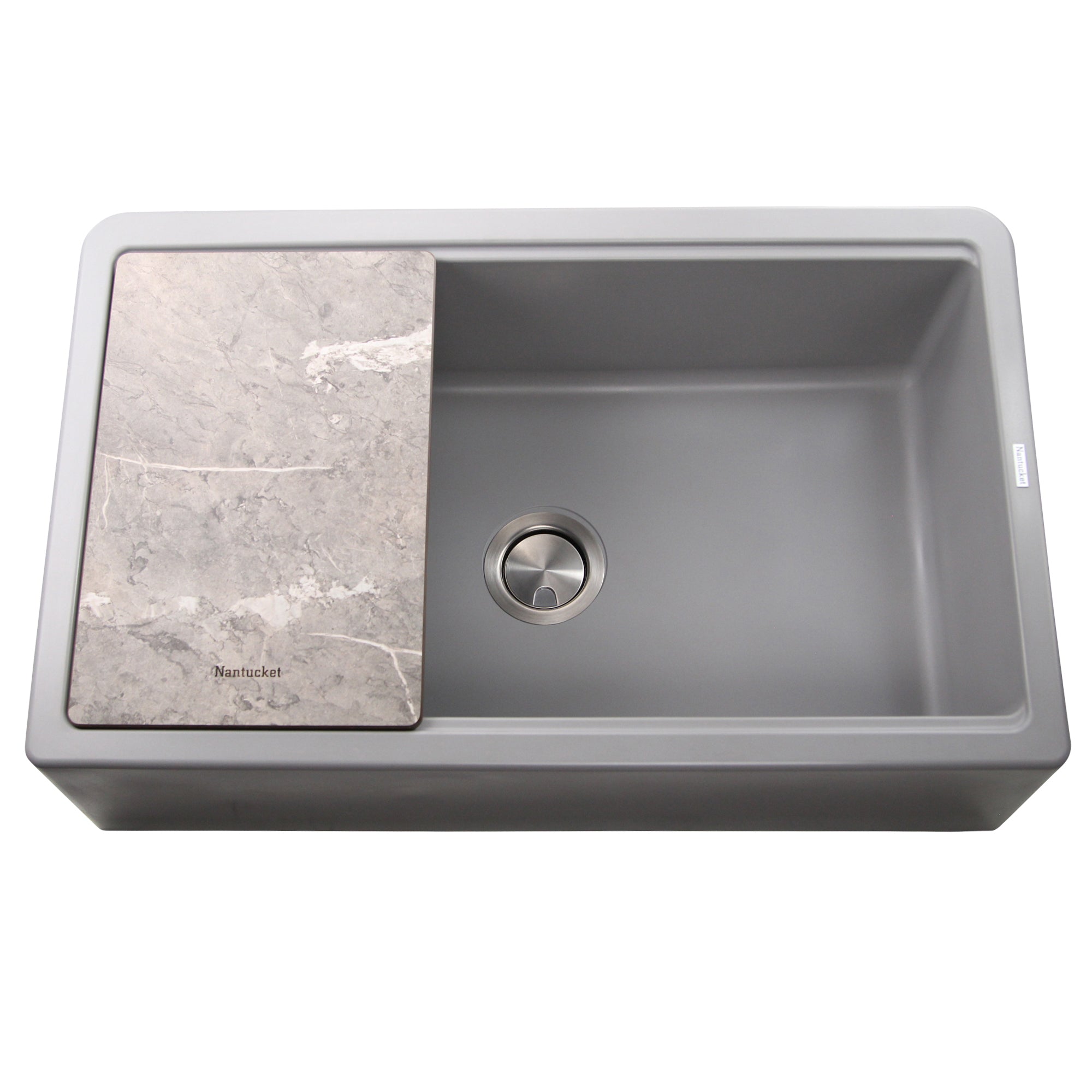 grey kitchen sink