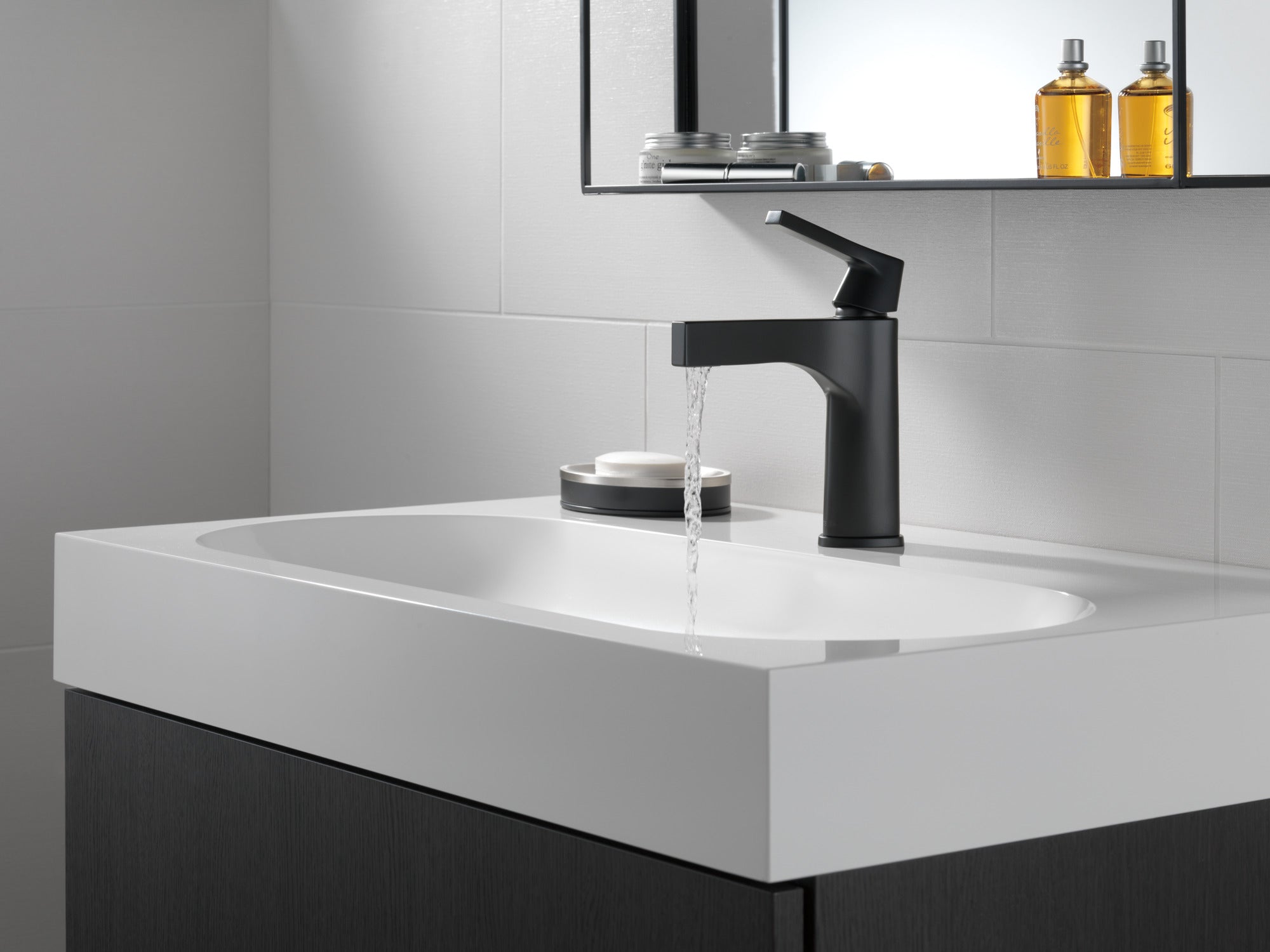 matte black bathroom faucet