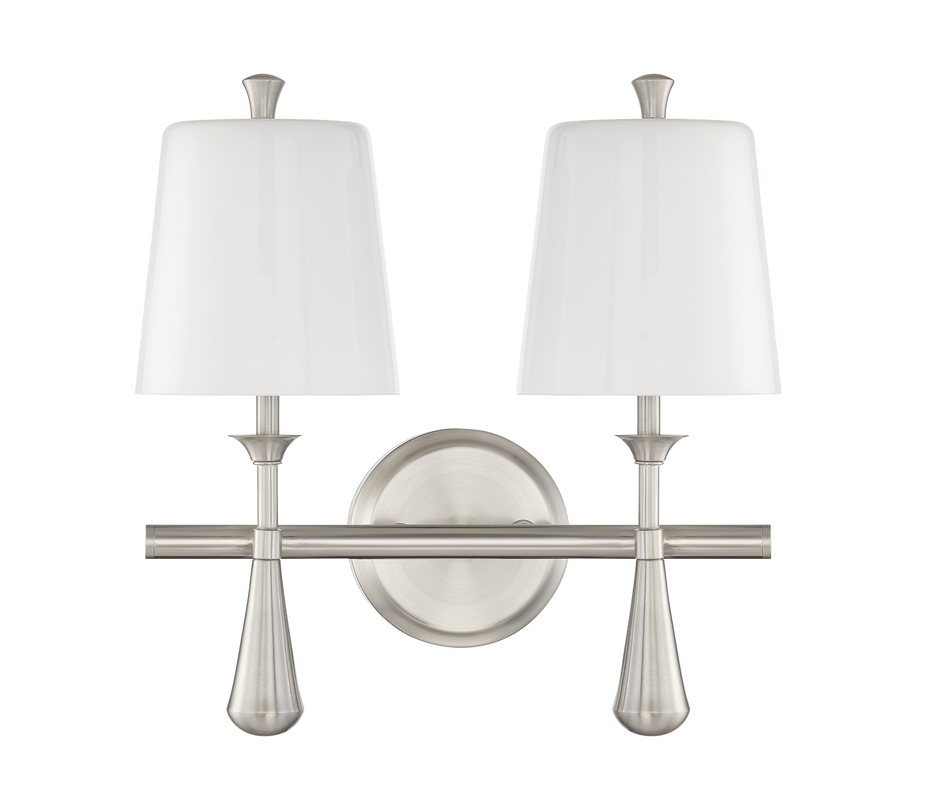 brushed polished nickel wall sconces