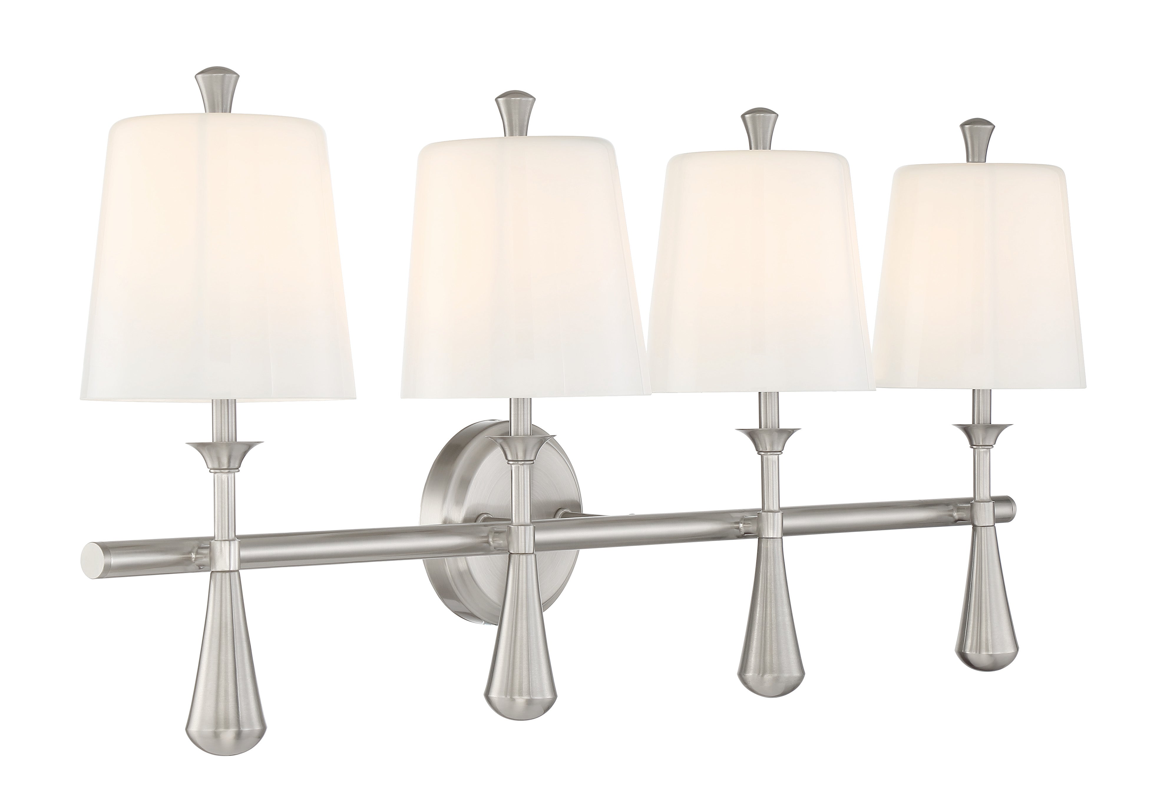 brushed polished nickel wall sconces