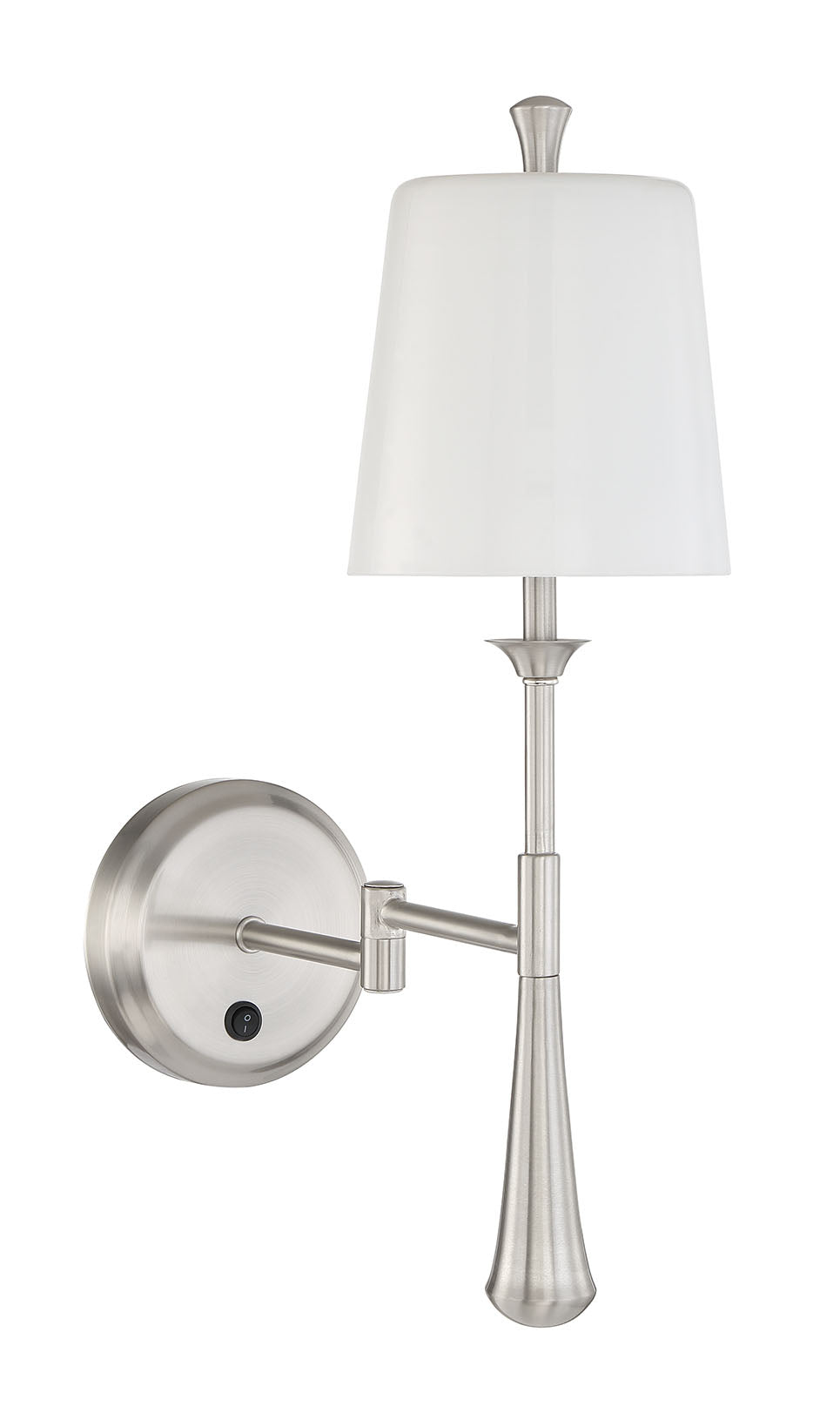 brushed polished nickel wall sconces