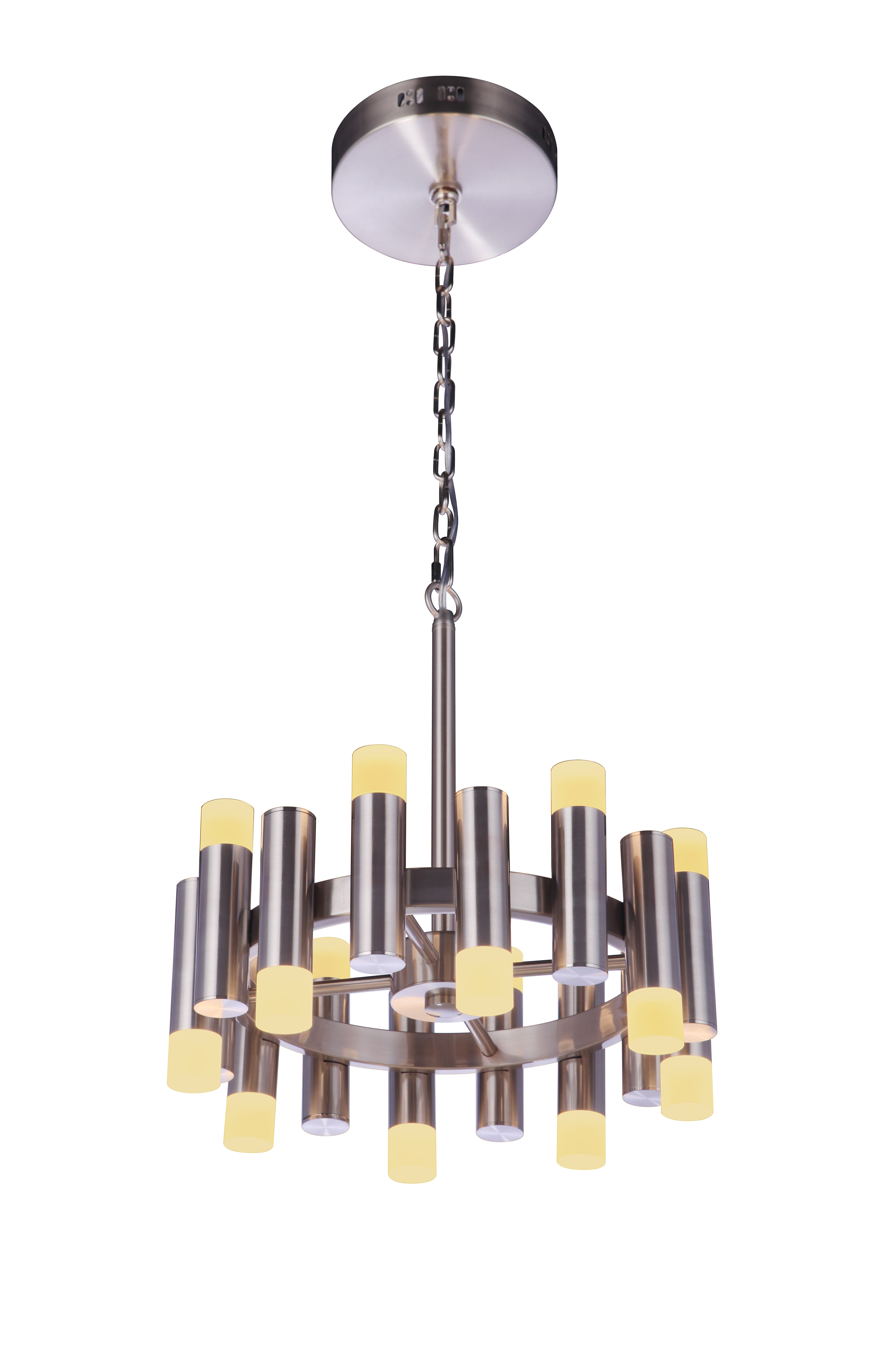 brushed polished nickel chandeliers
