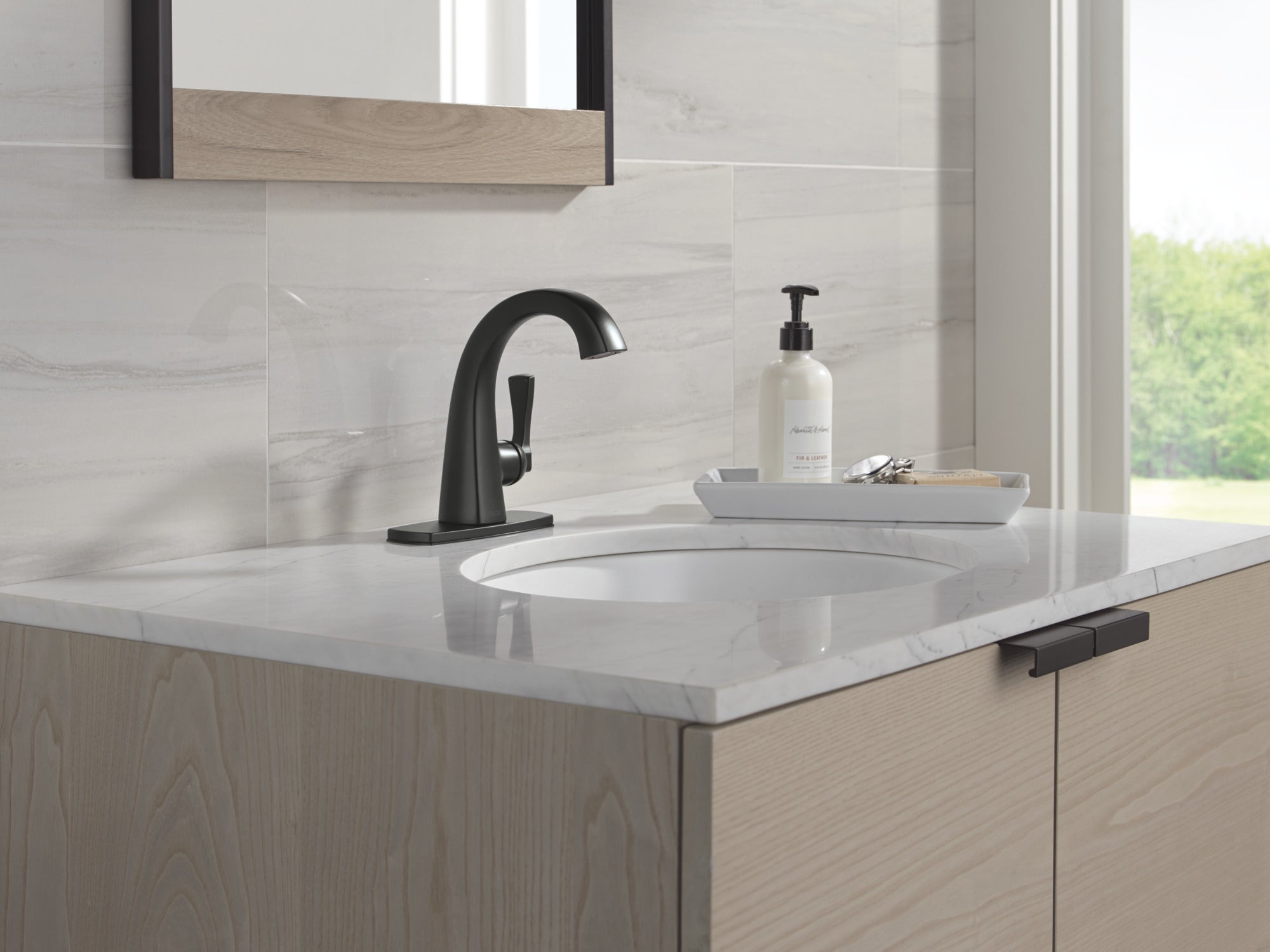 matte black bathroom faucet