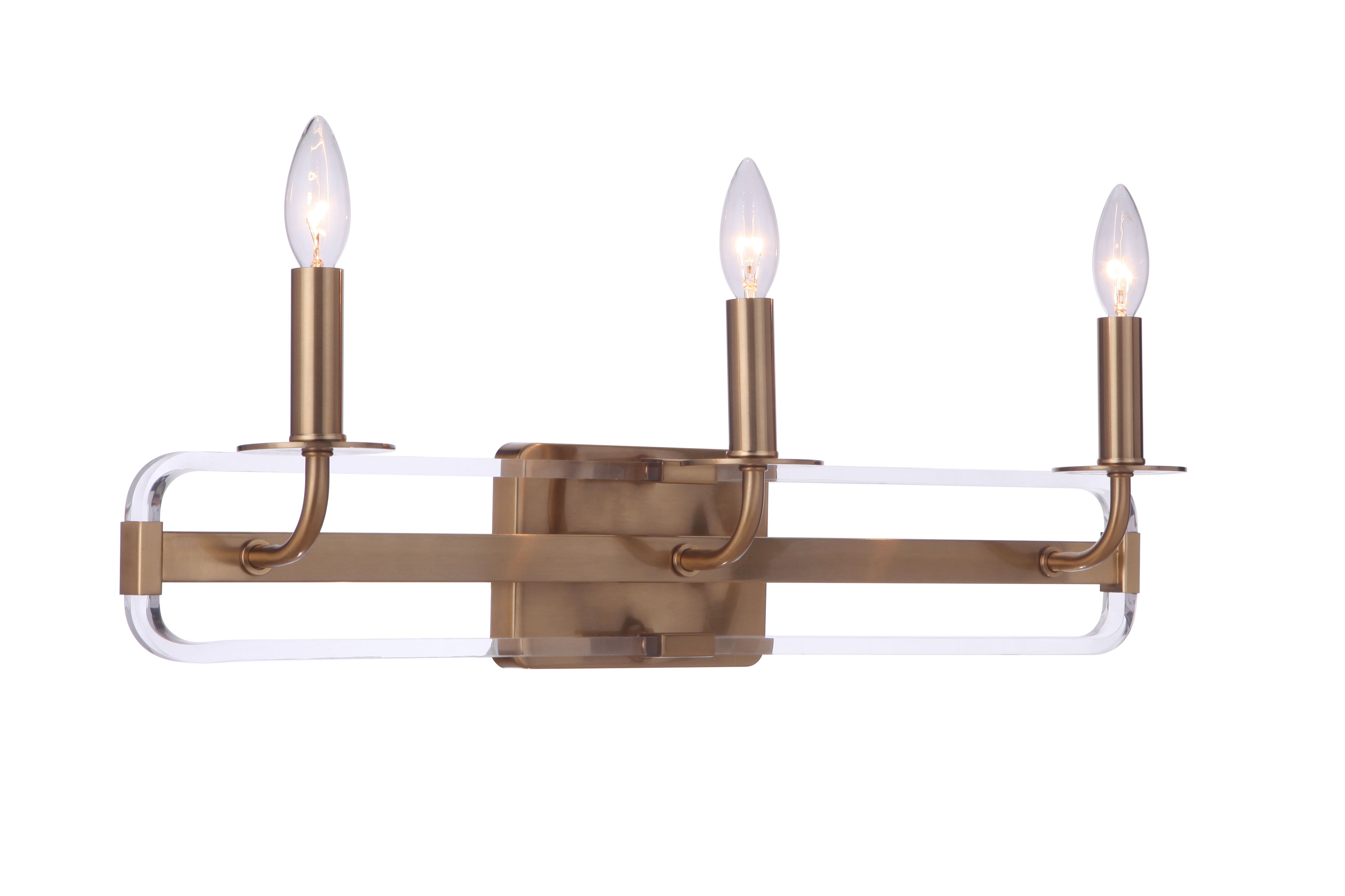 satin brass wall sconces