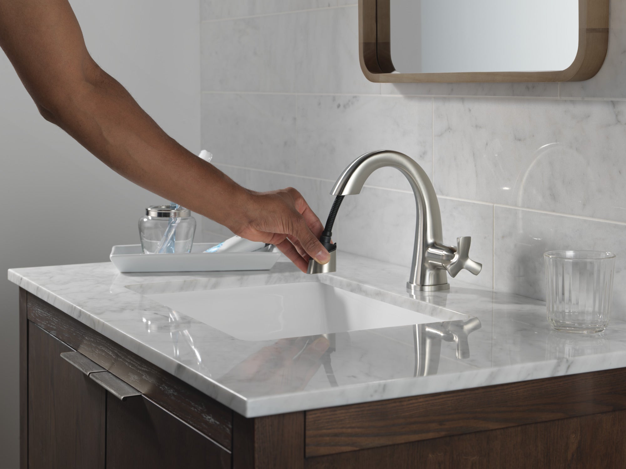 lumicoat stainless bathroom faucet
