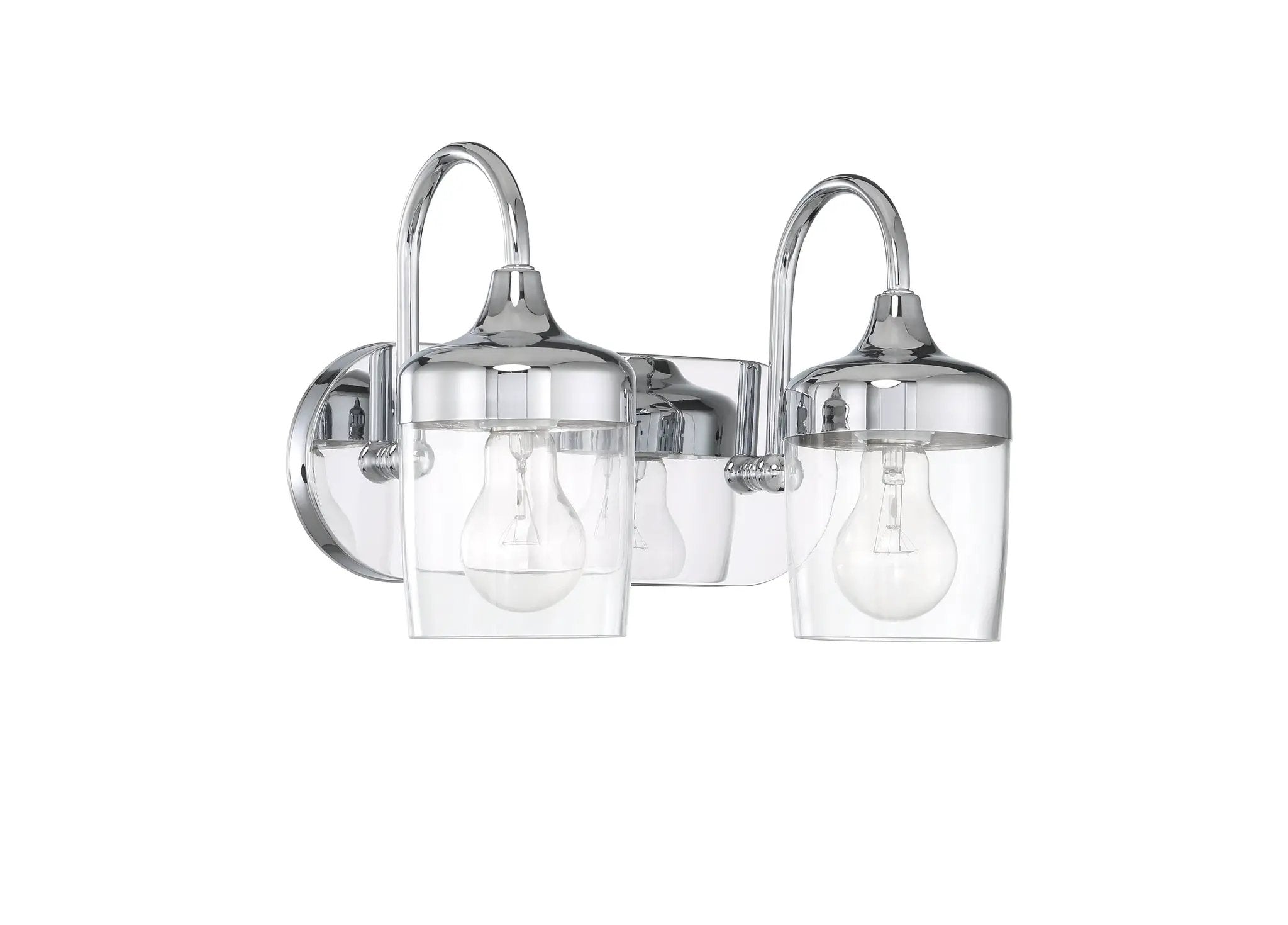 chrome wall sconces