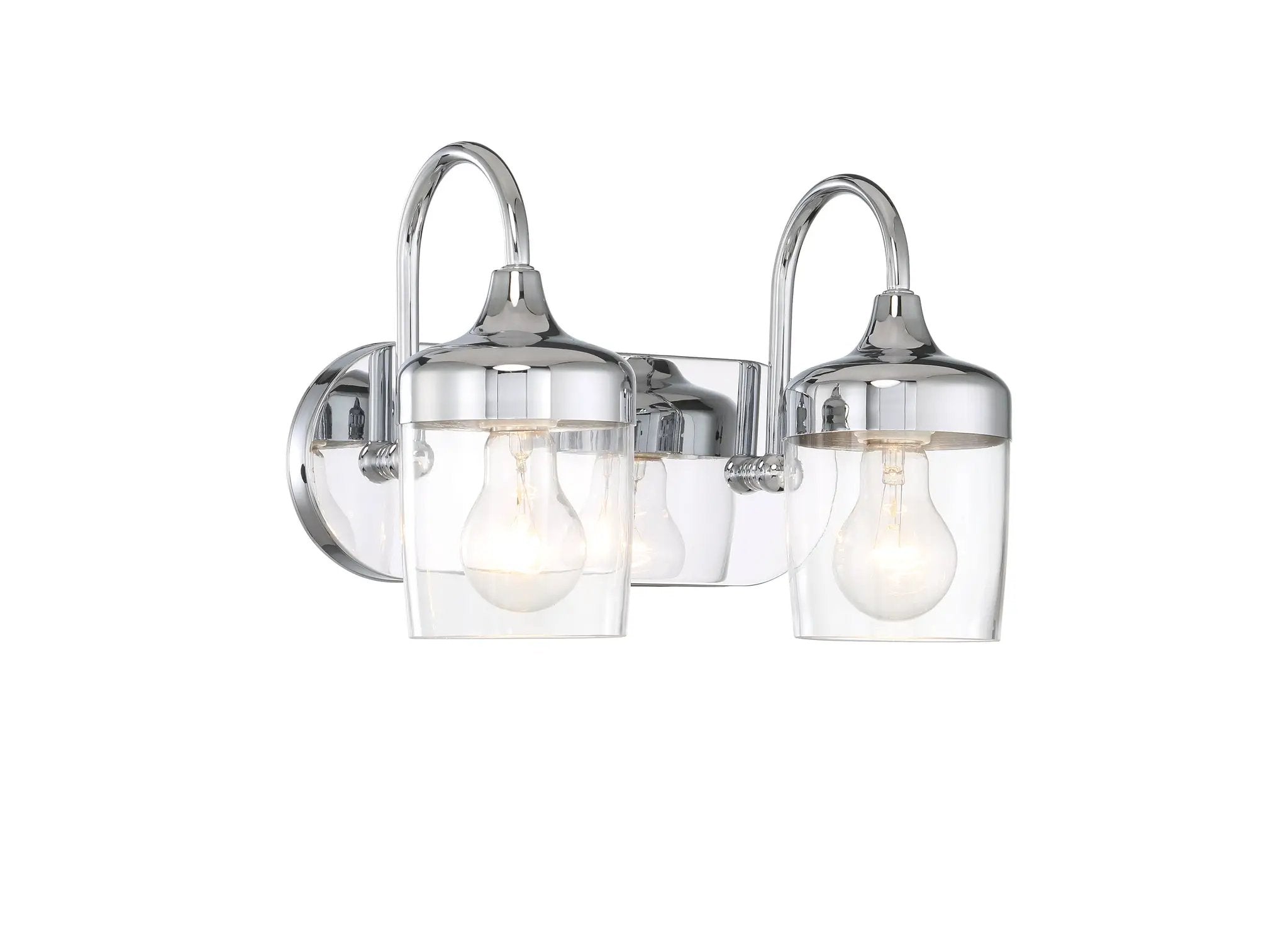 chrome wall sconces