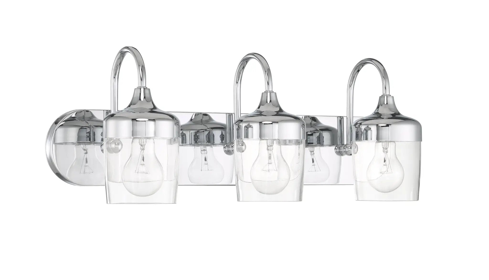 chrome wall sconces