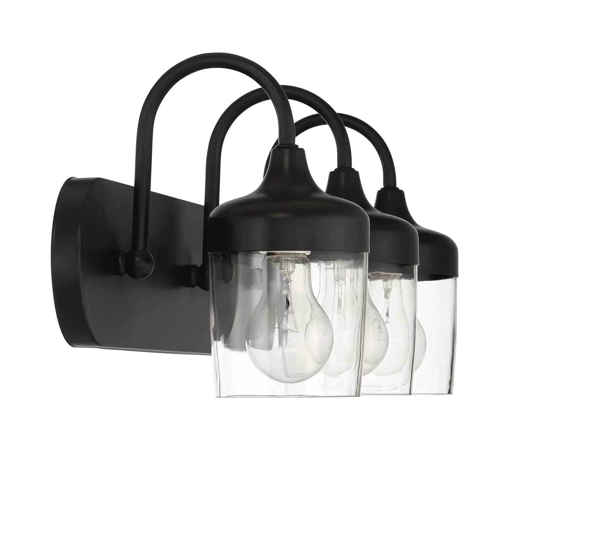 flat black wall sconces