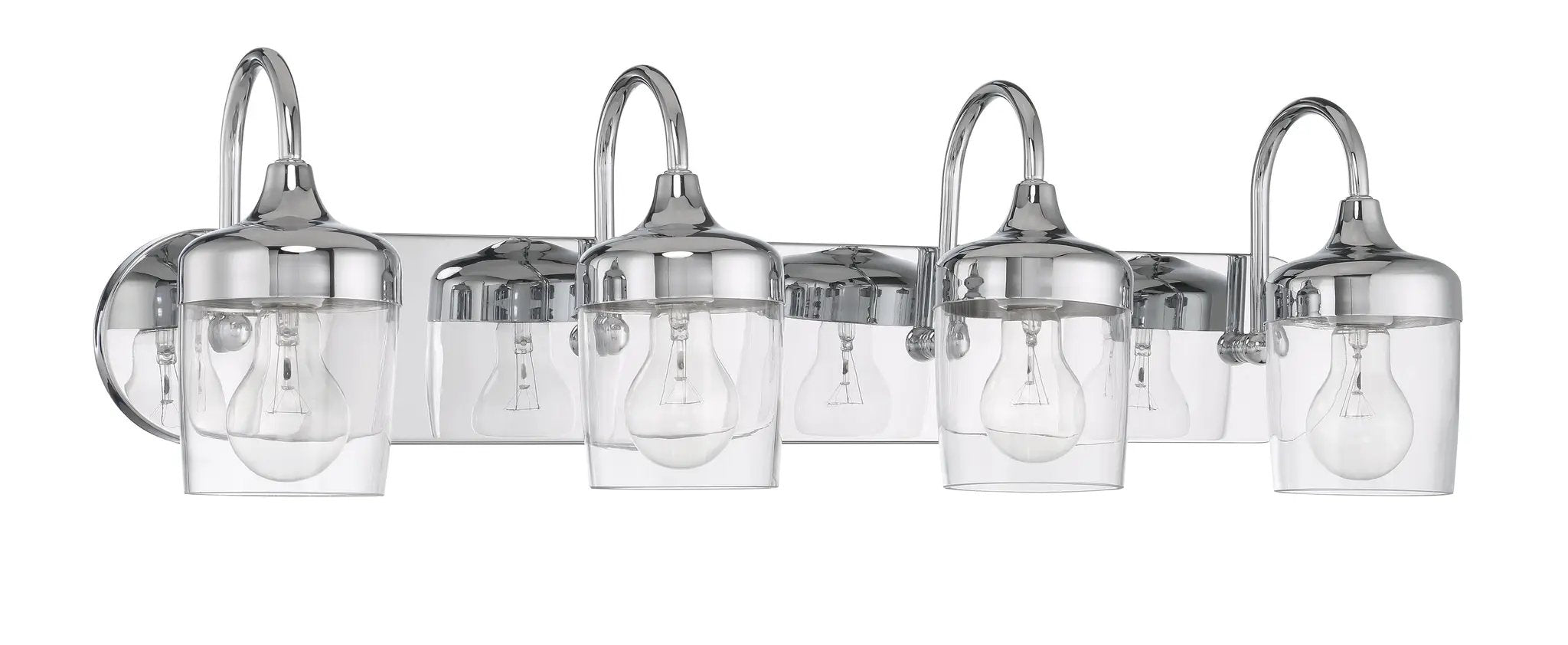 chrome wall sconces