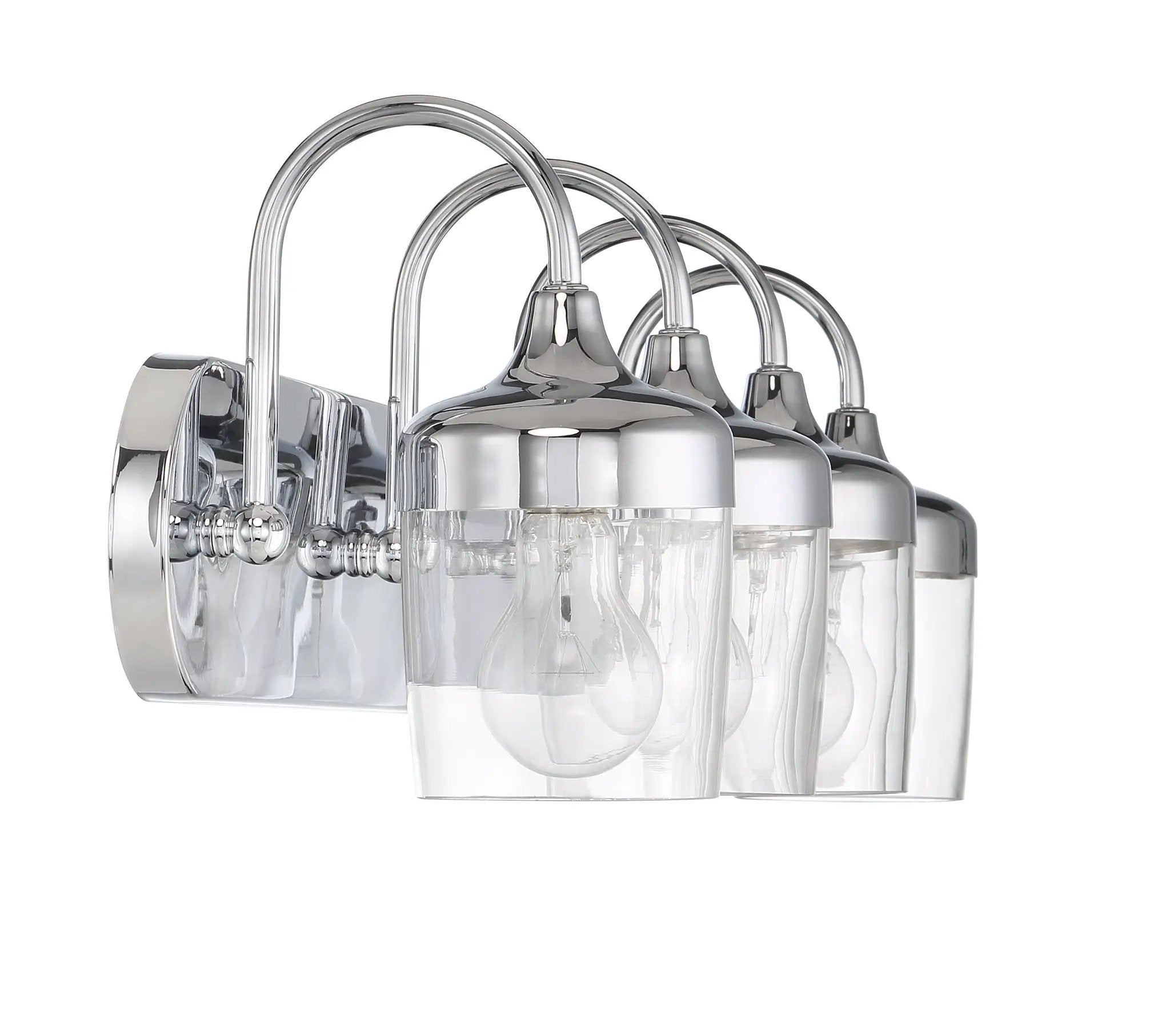 chrome wall sconces