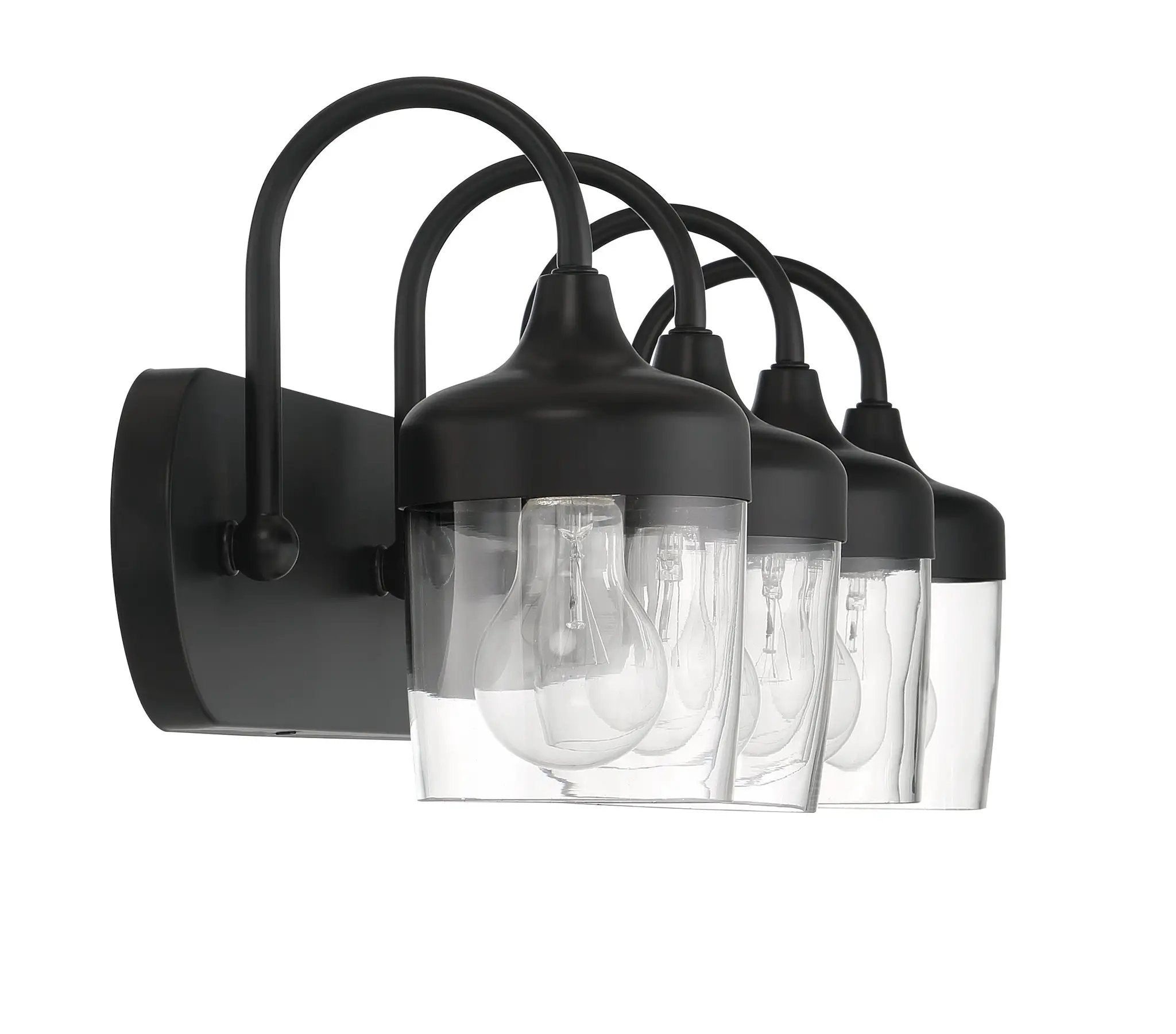 flat black wall sconces
