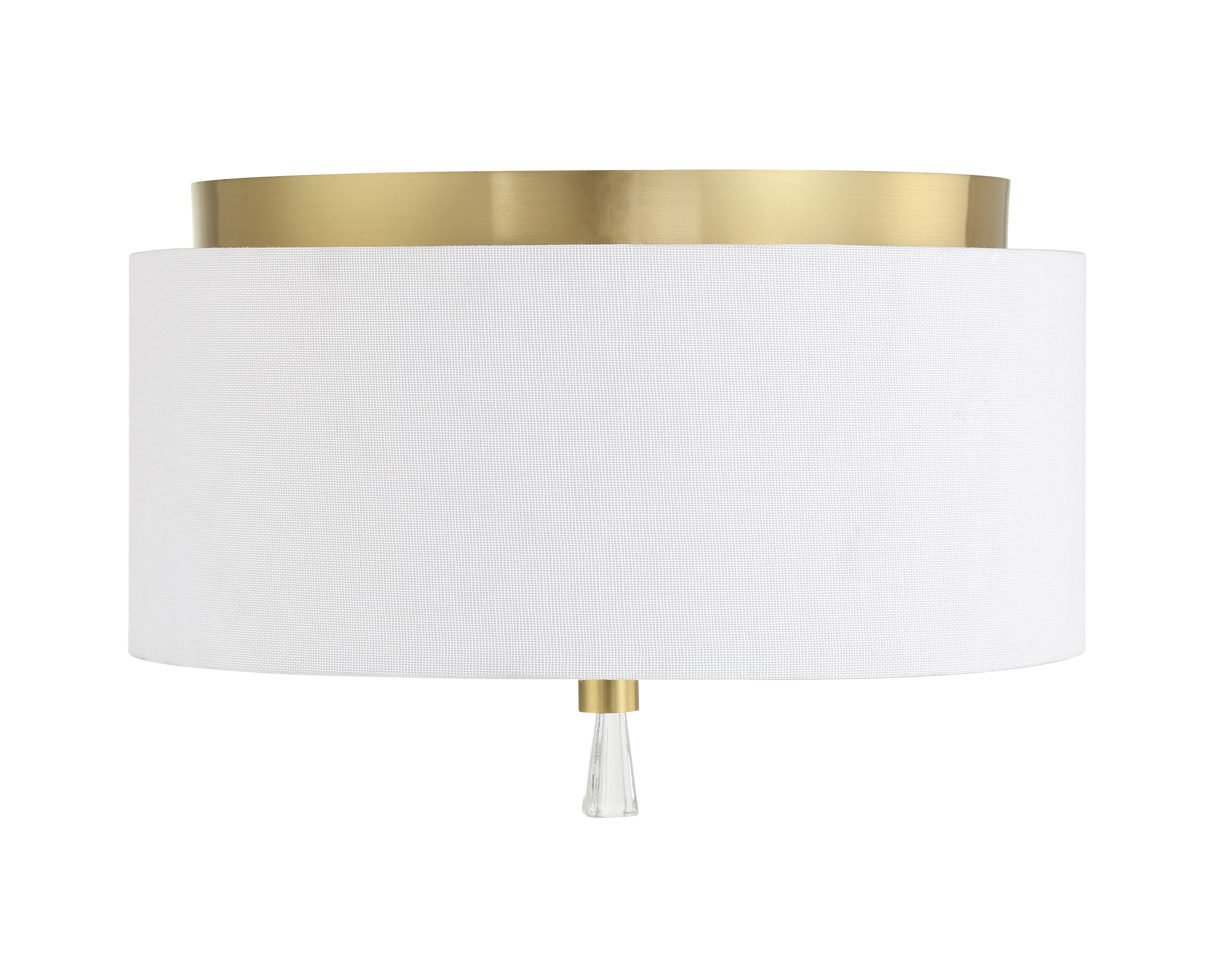 satin brass ceiling mount