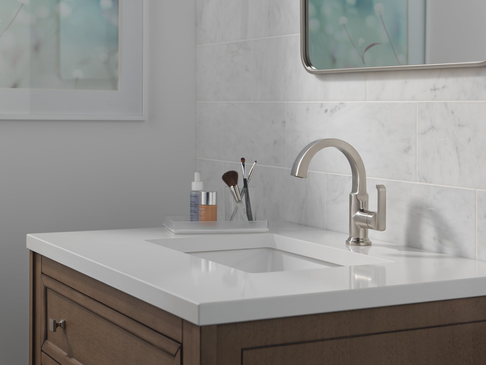 lumicoat stainless bathroom faucet