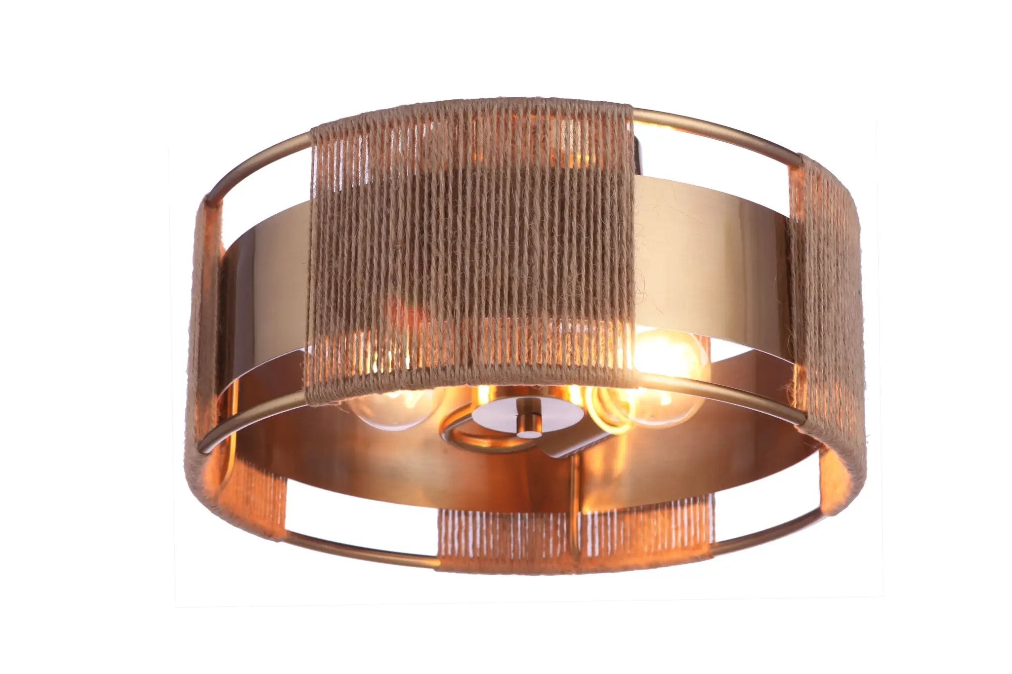satin brass ceiling mount