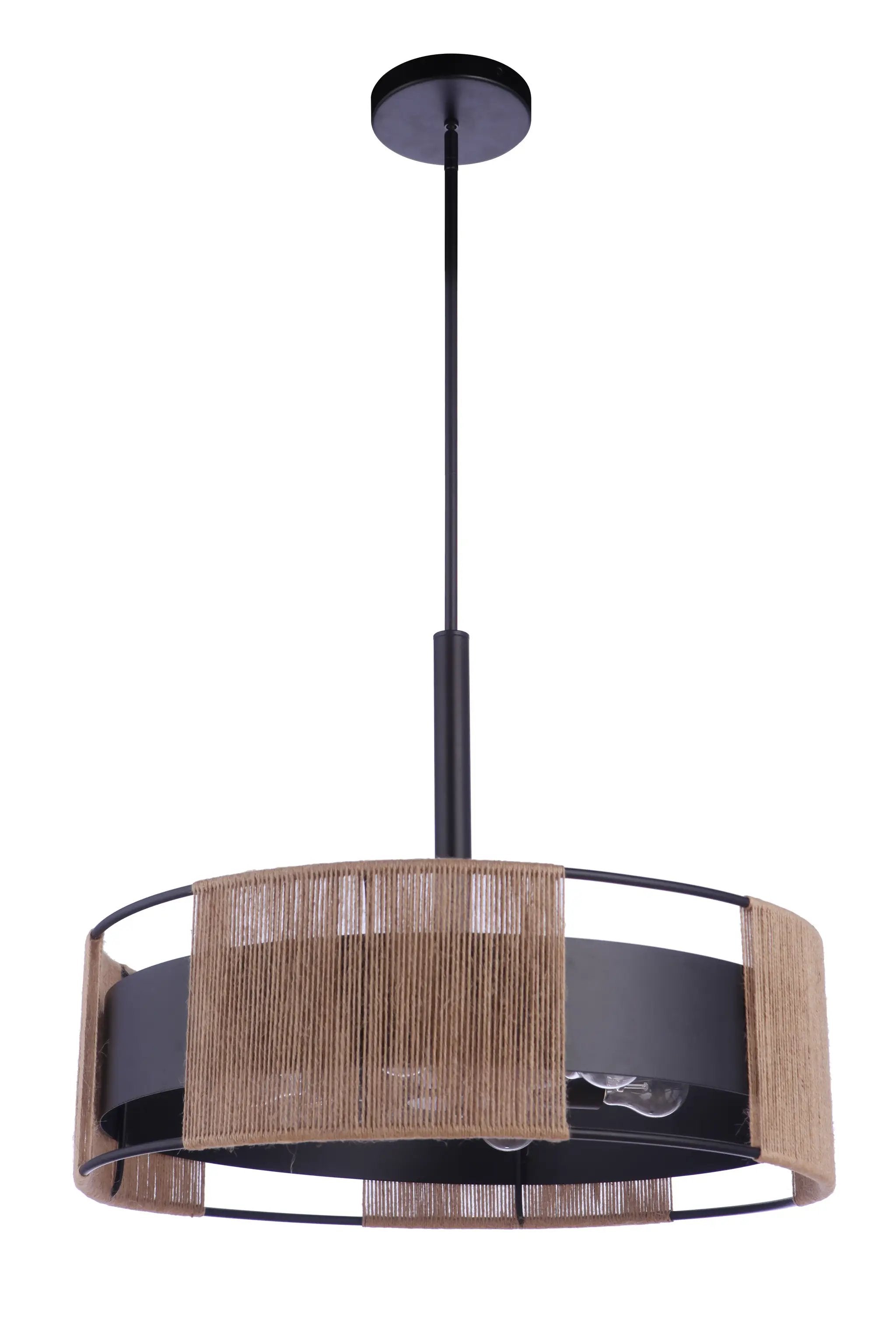 flat black pendants