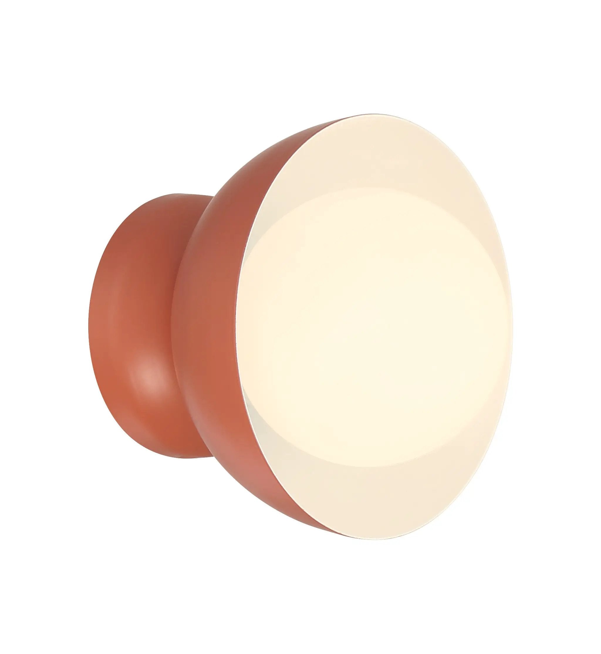 baked clay wall sconces