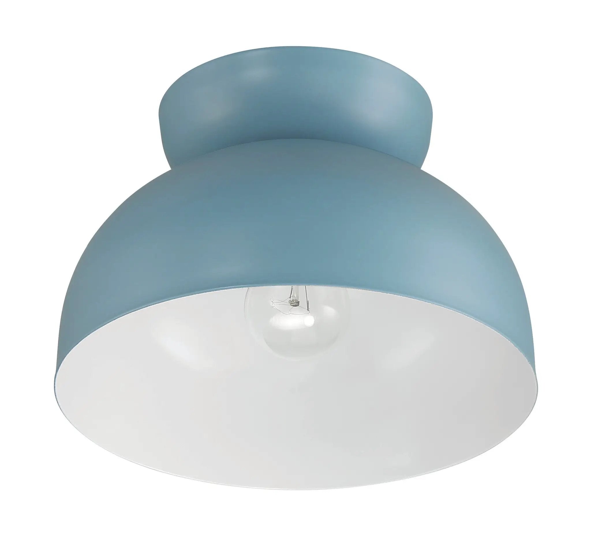 dusty blue ceiling mount