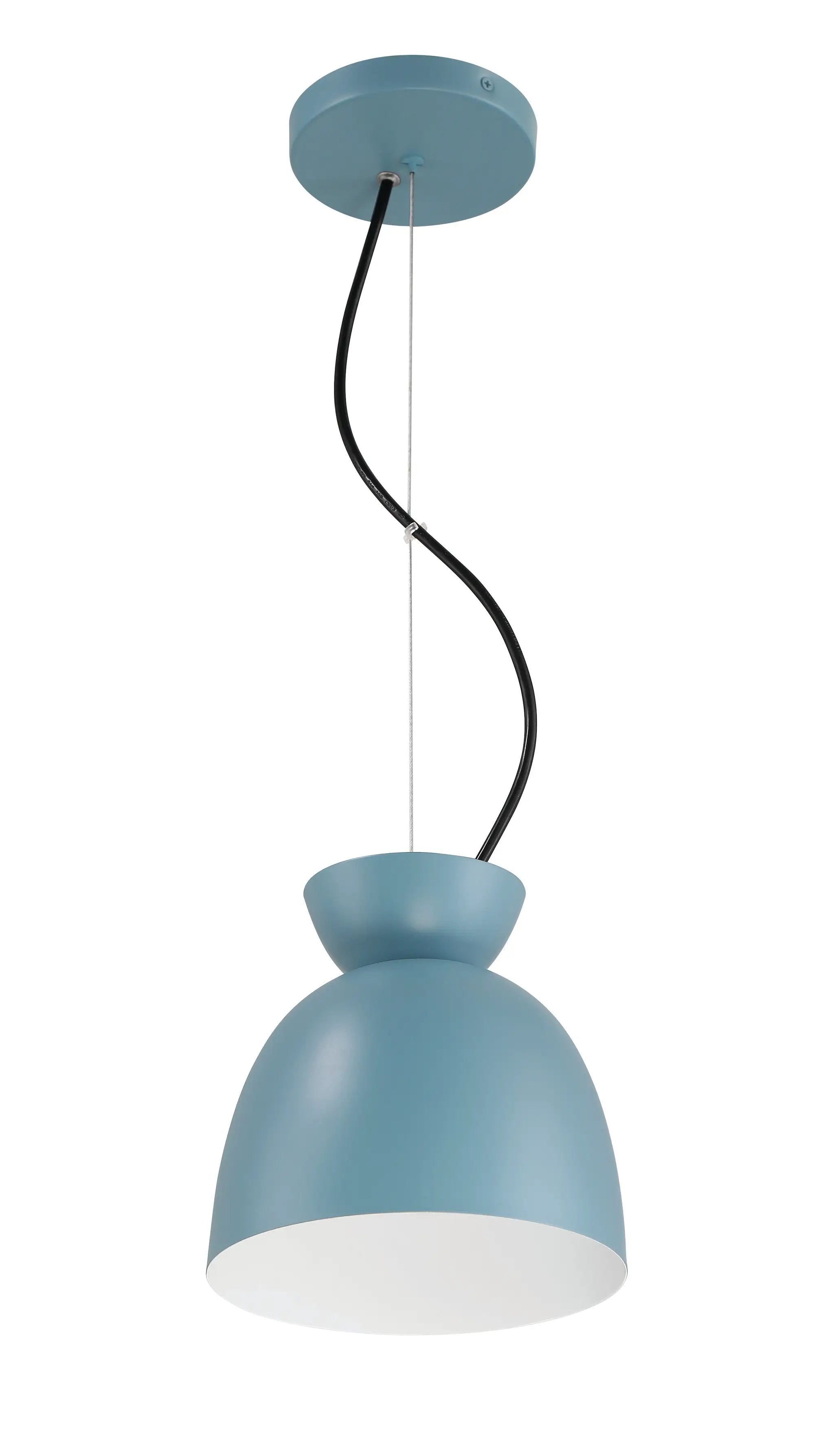 dusty blue pendants