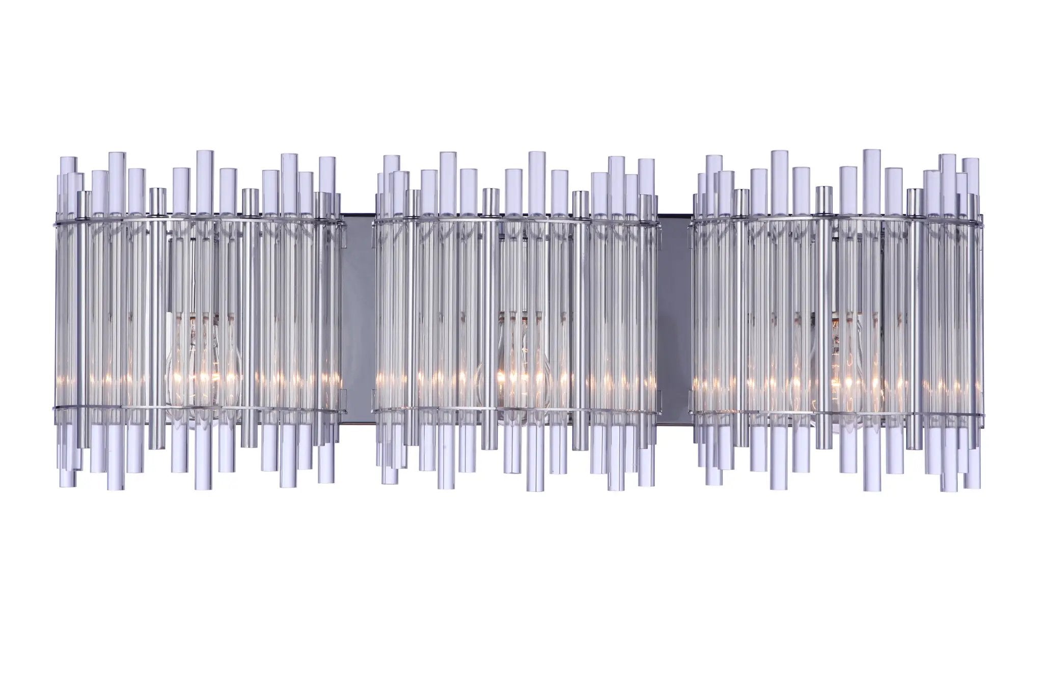 chrome wall sconces