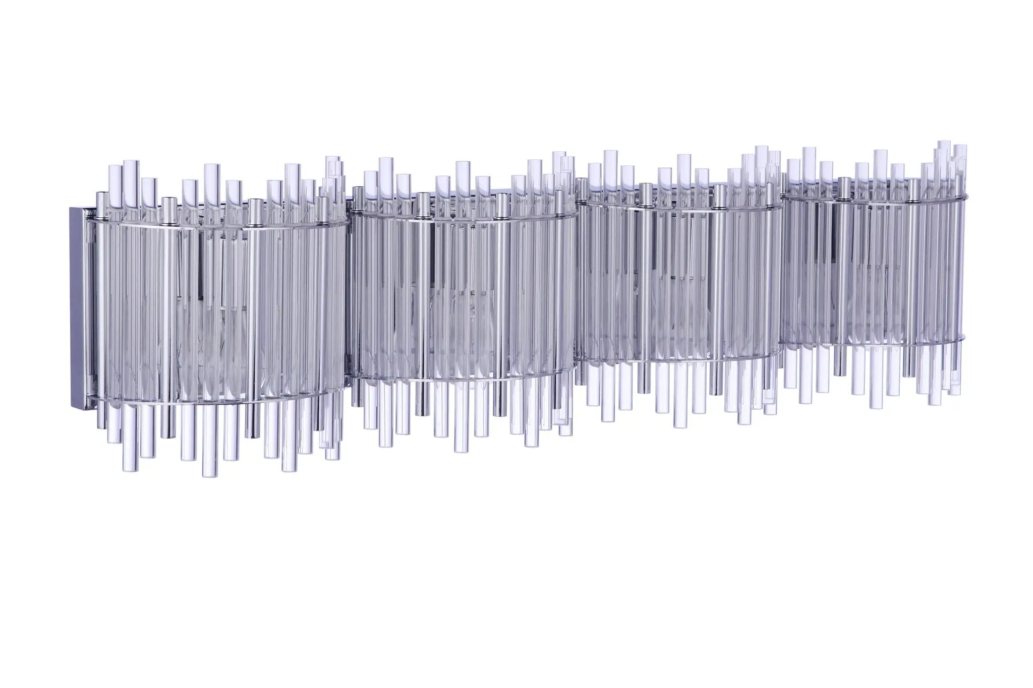 chrome wall sconces
