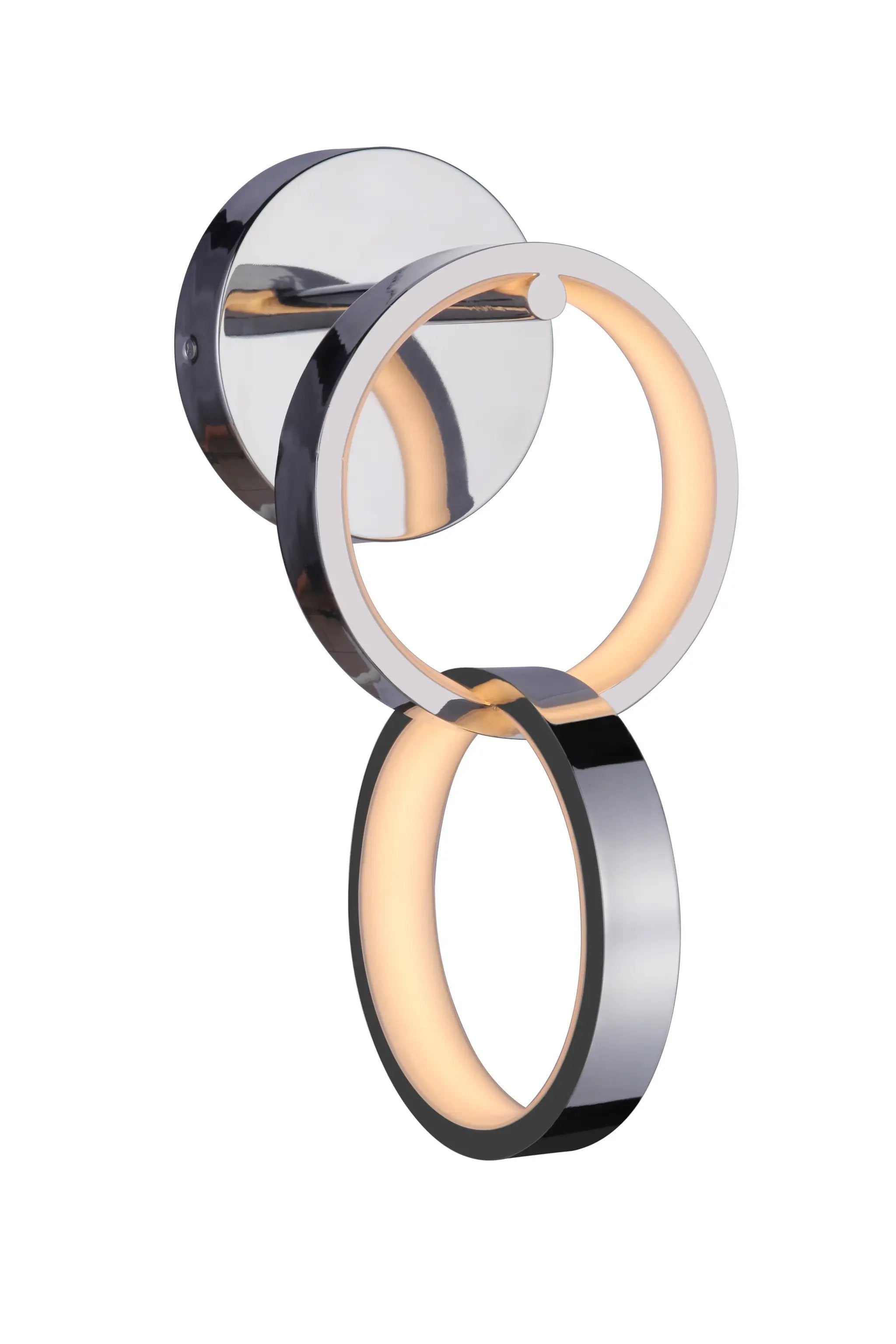 chrome wall sconces