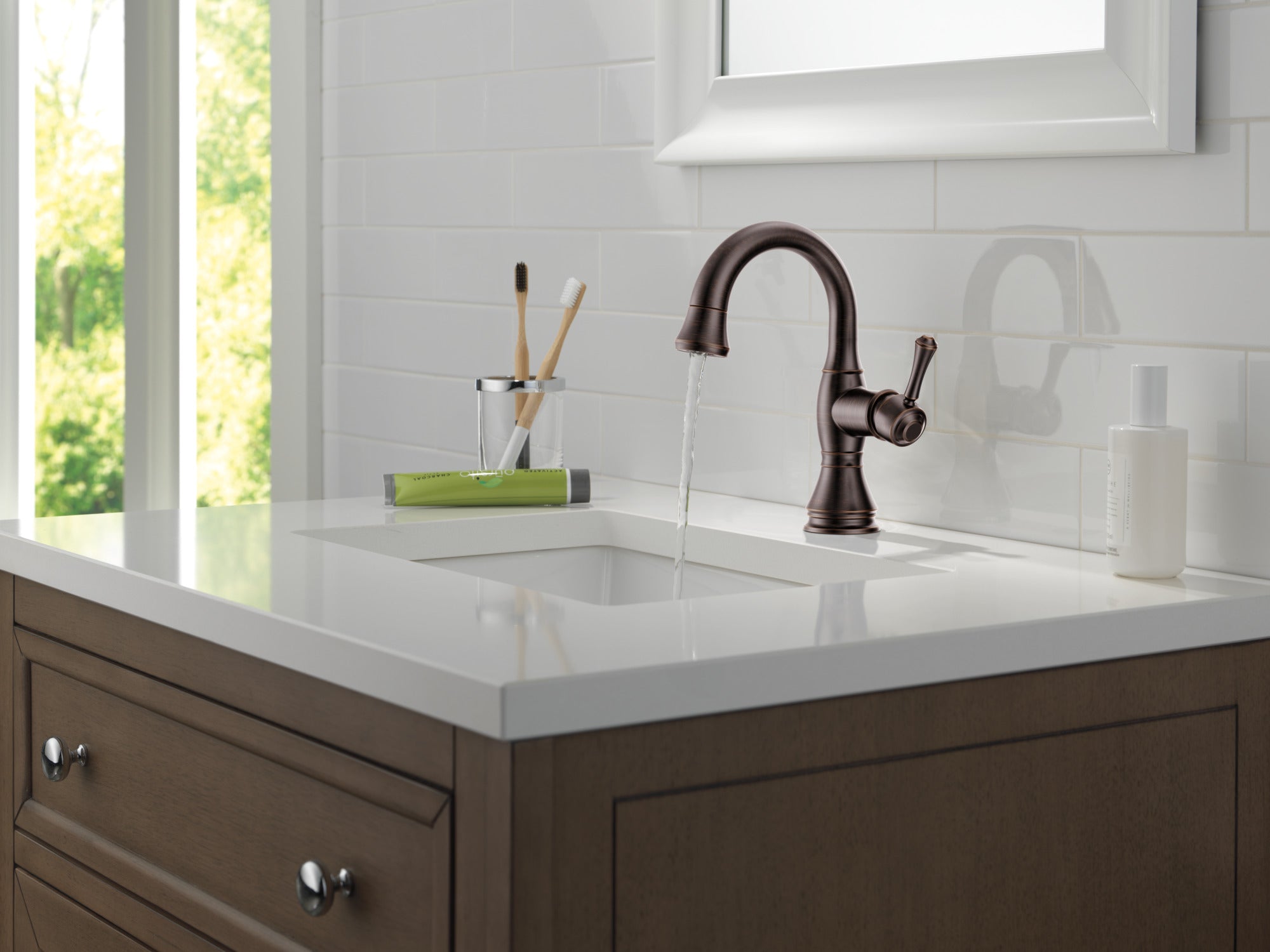 venetian bronze bathroom faucet