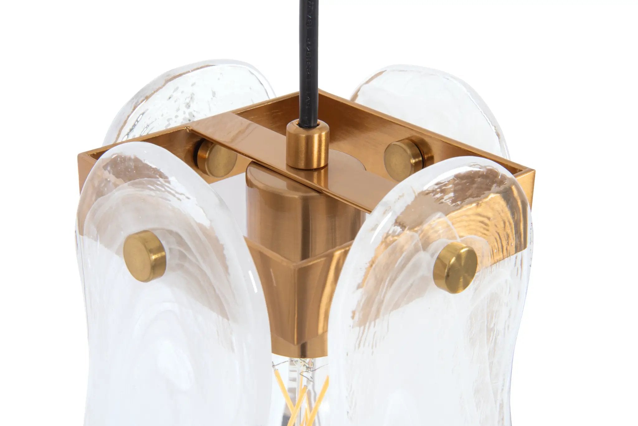 satin brass pendants