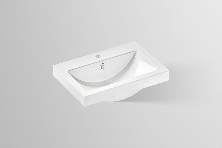 white sink