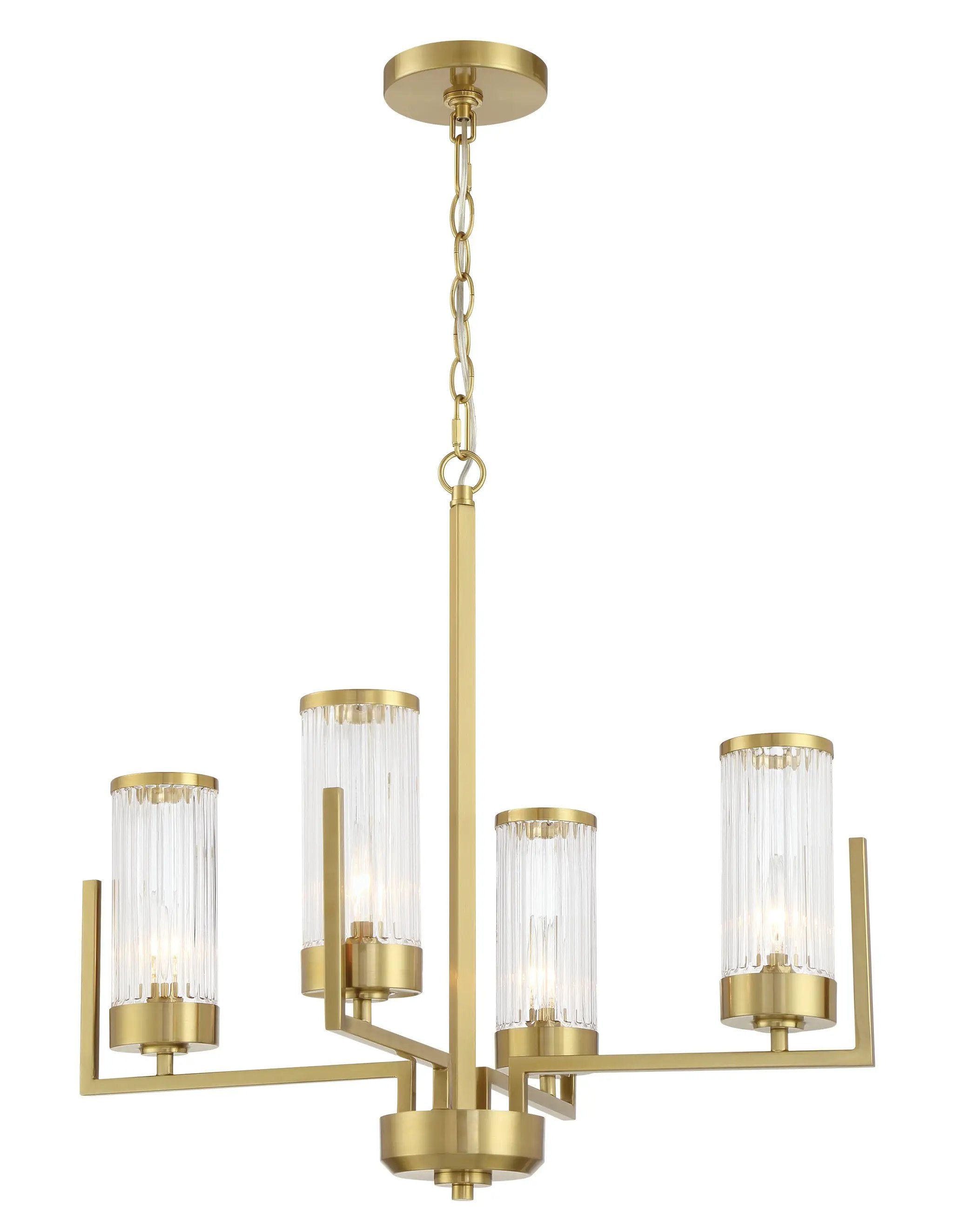 satin brass ceiling mount