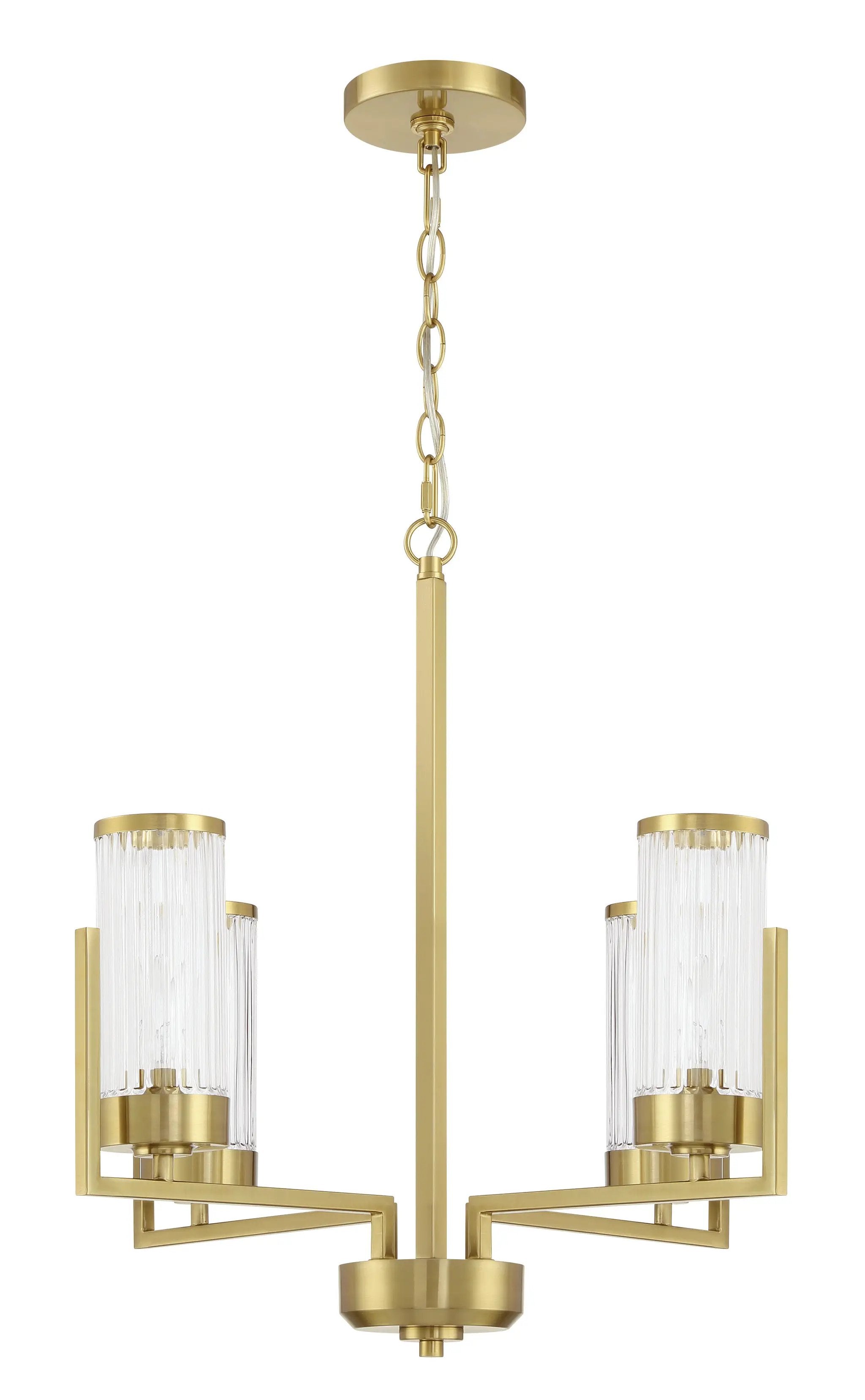 satin brass ceiling mount