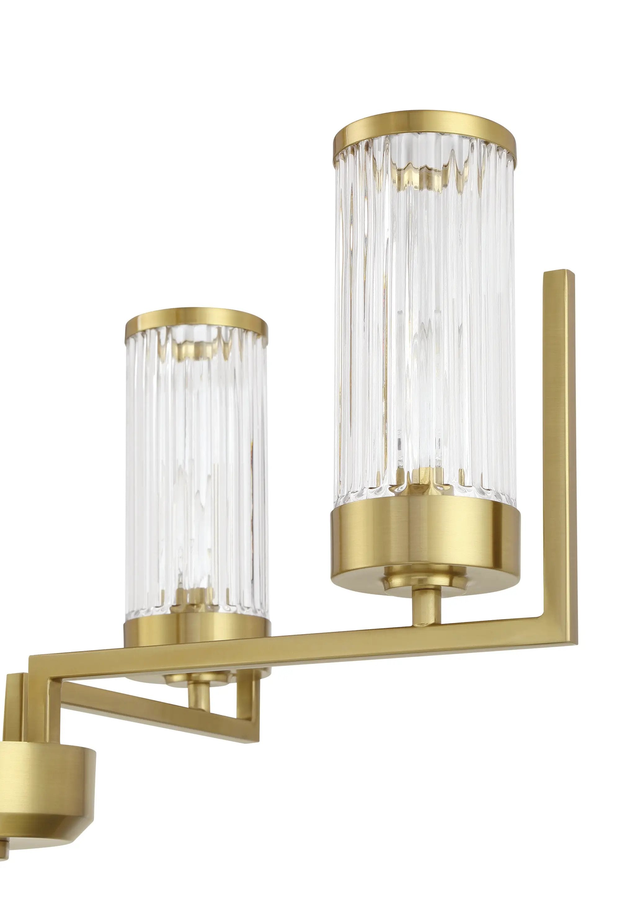 satin brass ceiling mount