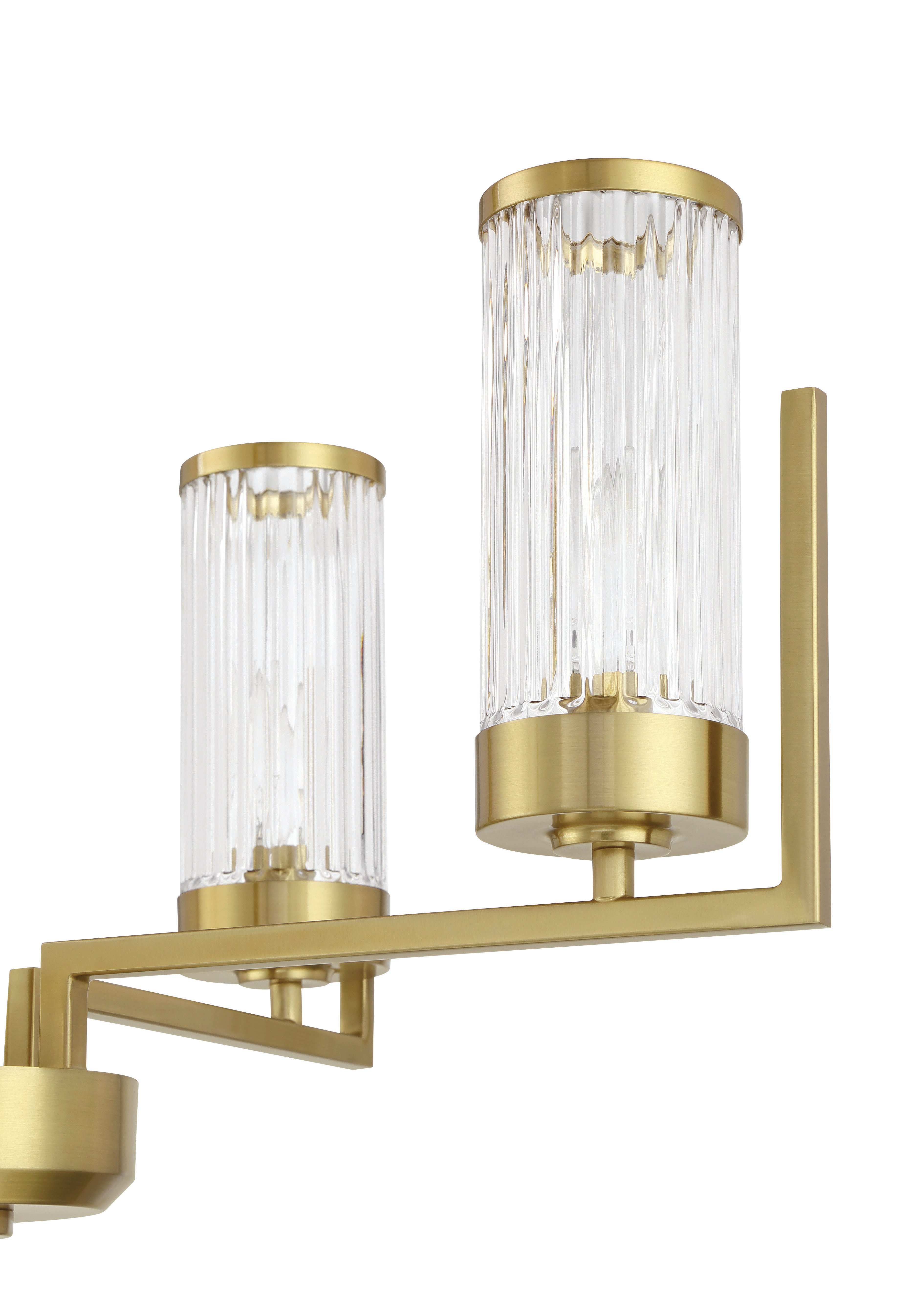 satin brass ceiling mount