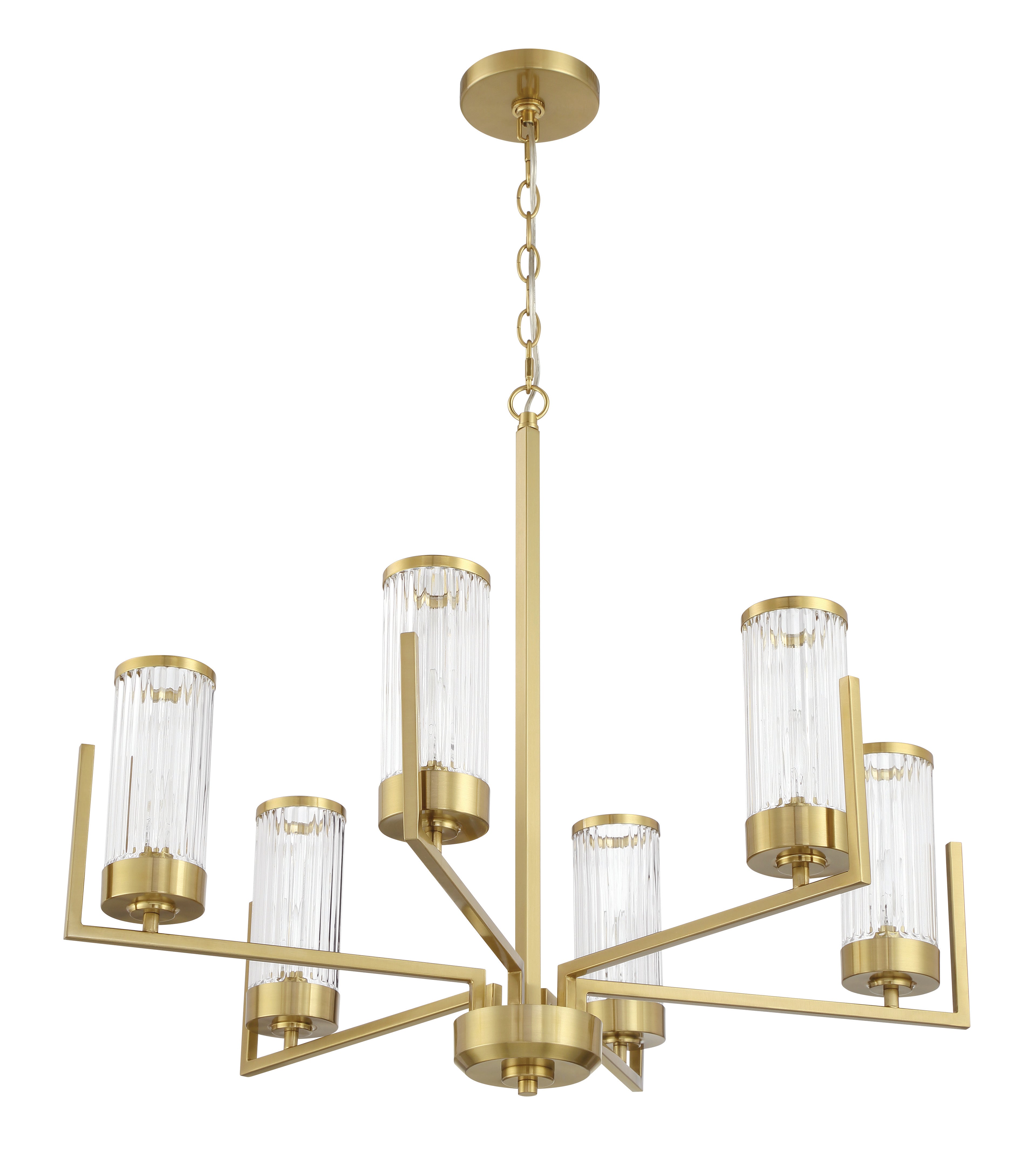 satin brass ceiling mount