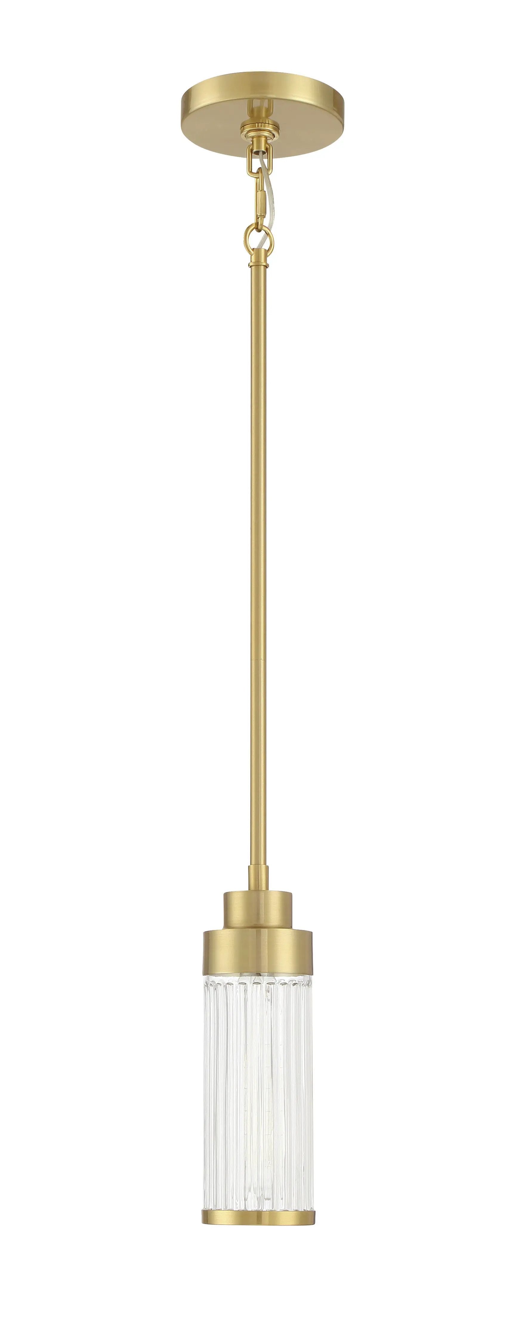 satin brass ceiling mount