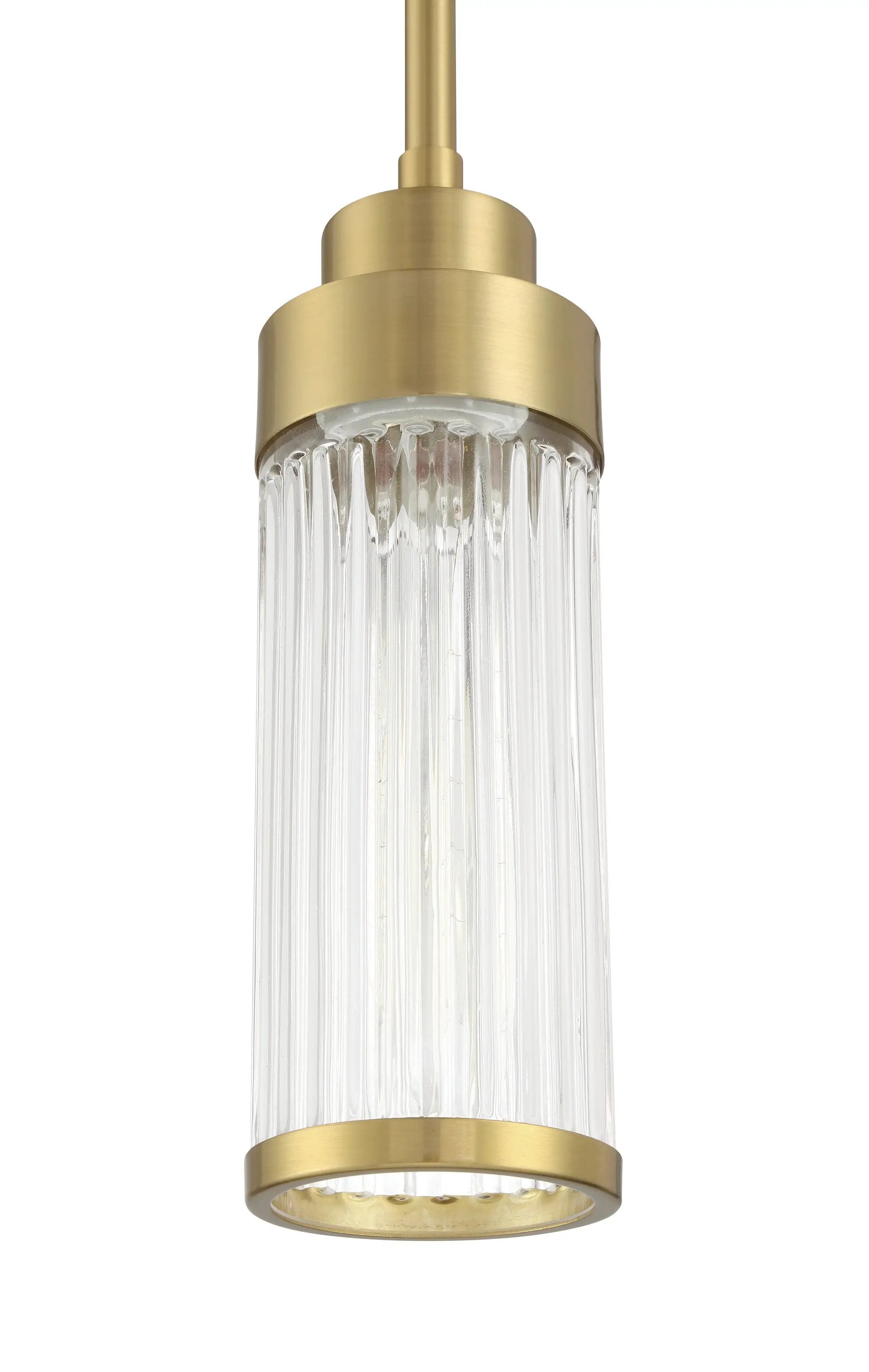 satin brass ceiling mount
