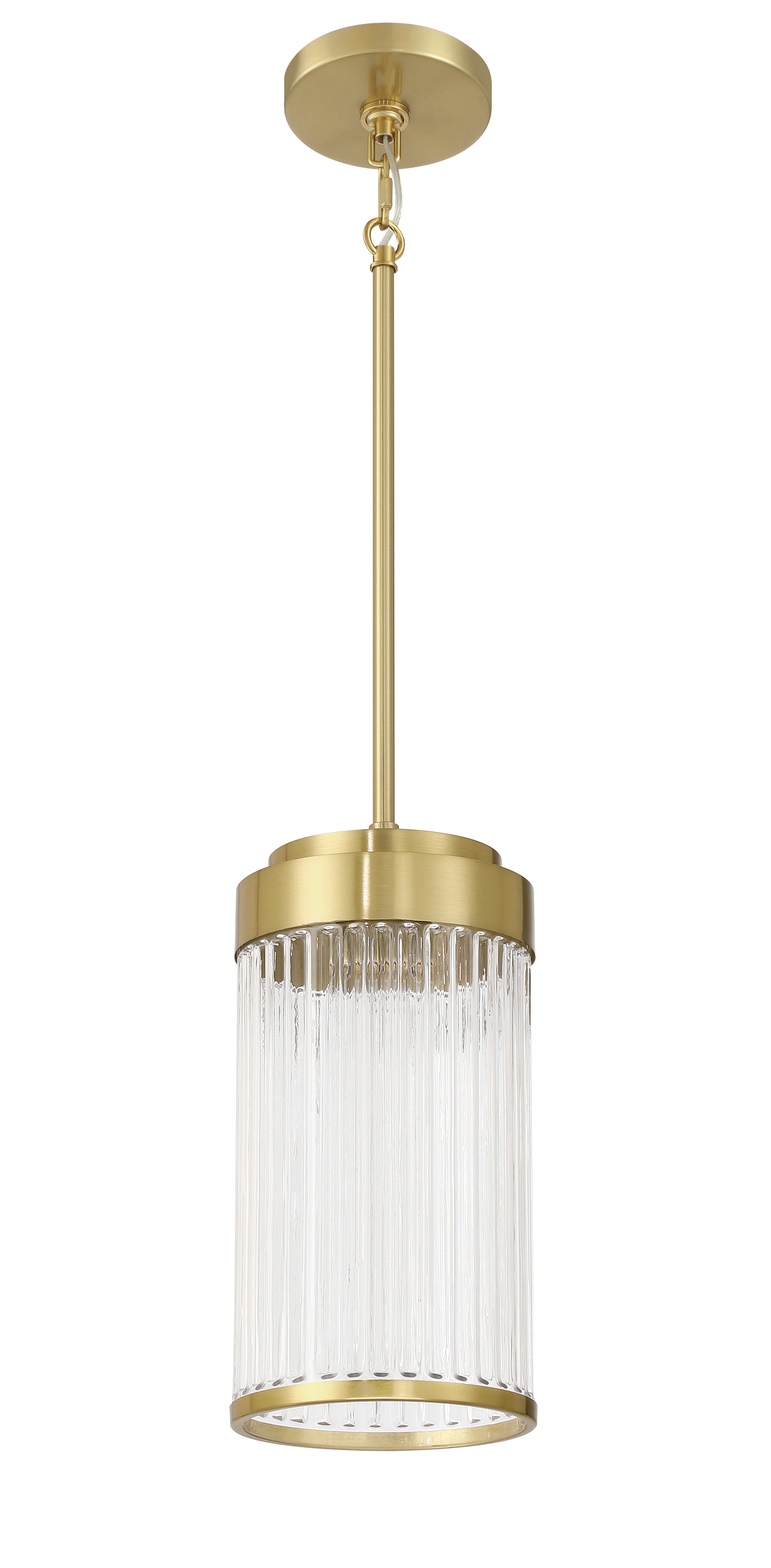 satin brass pendants