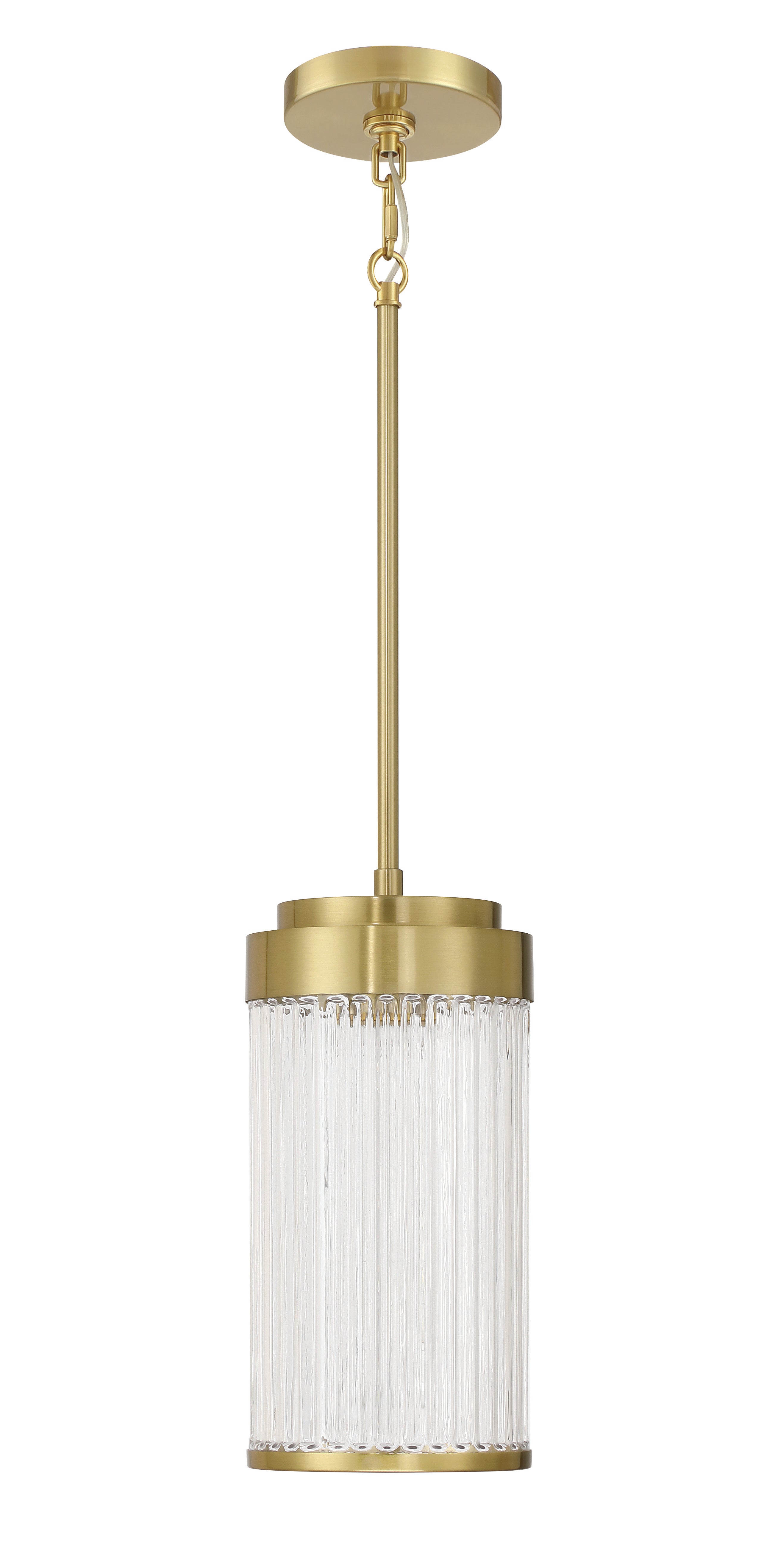 satin brass pendants