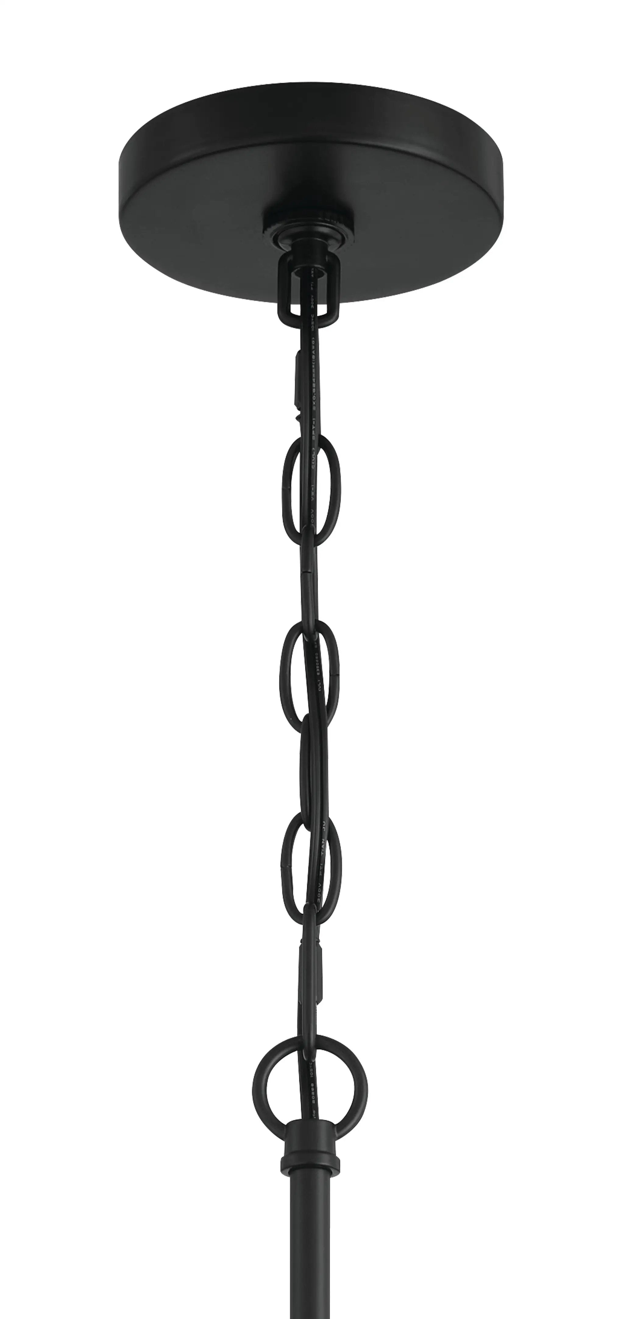 flat black pendants