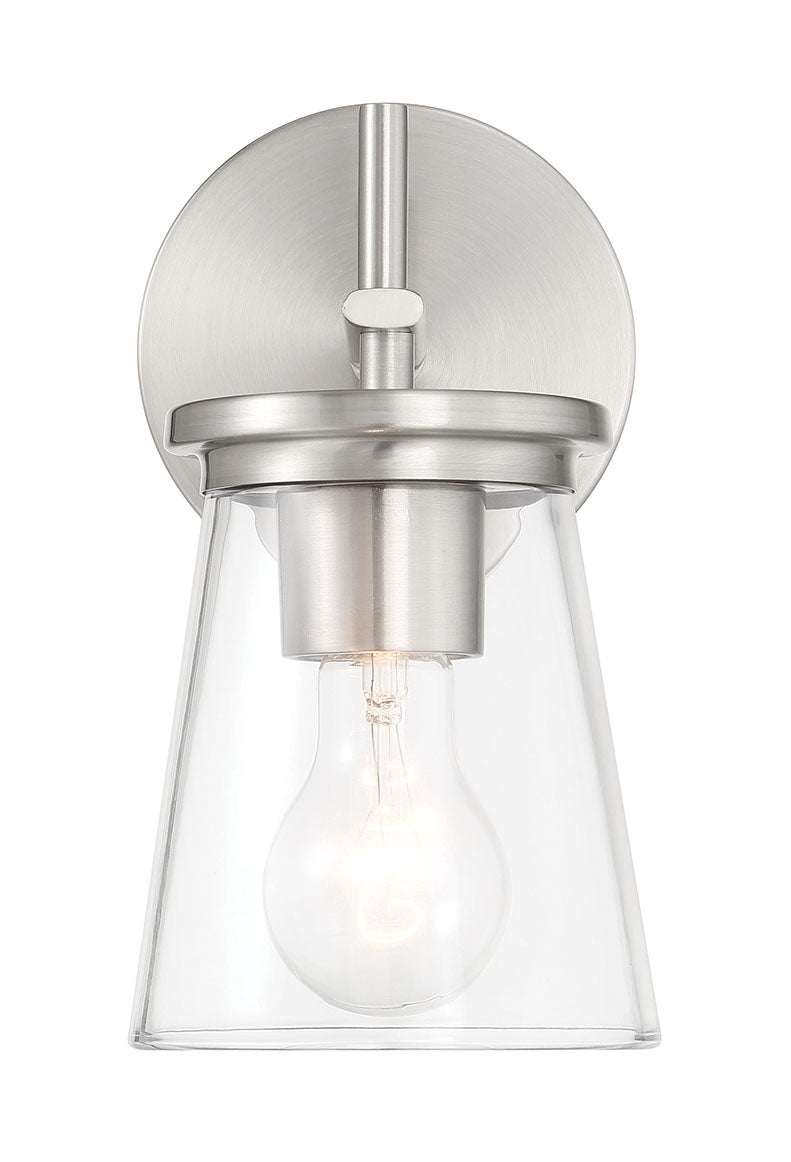 brushed polished nickel wall sconces