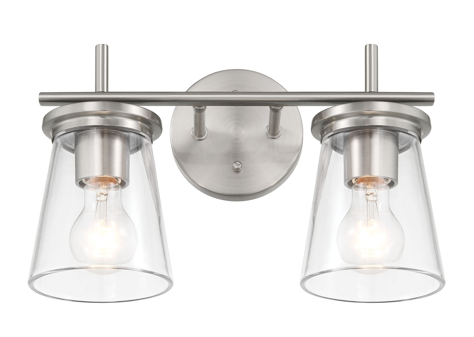 brushed polished nickel wall sconces