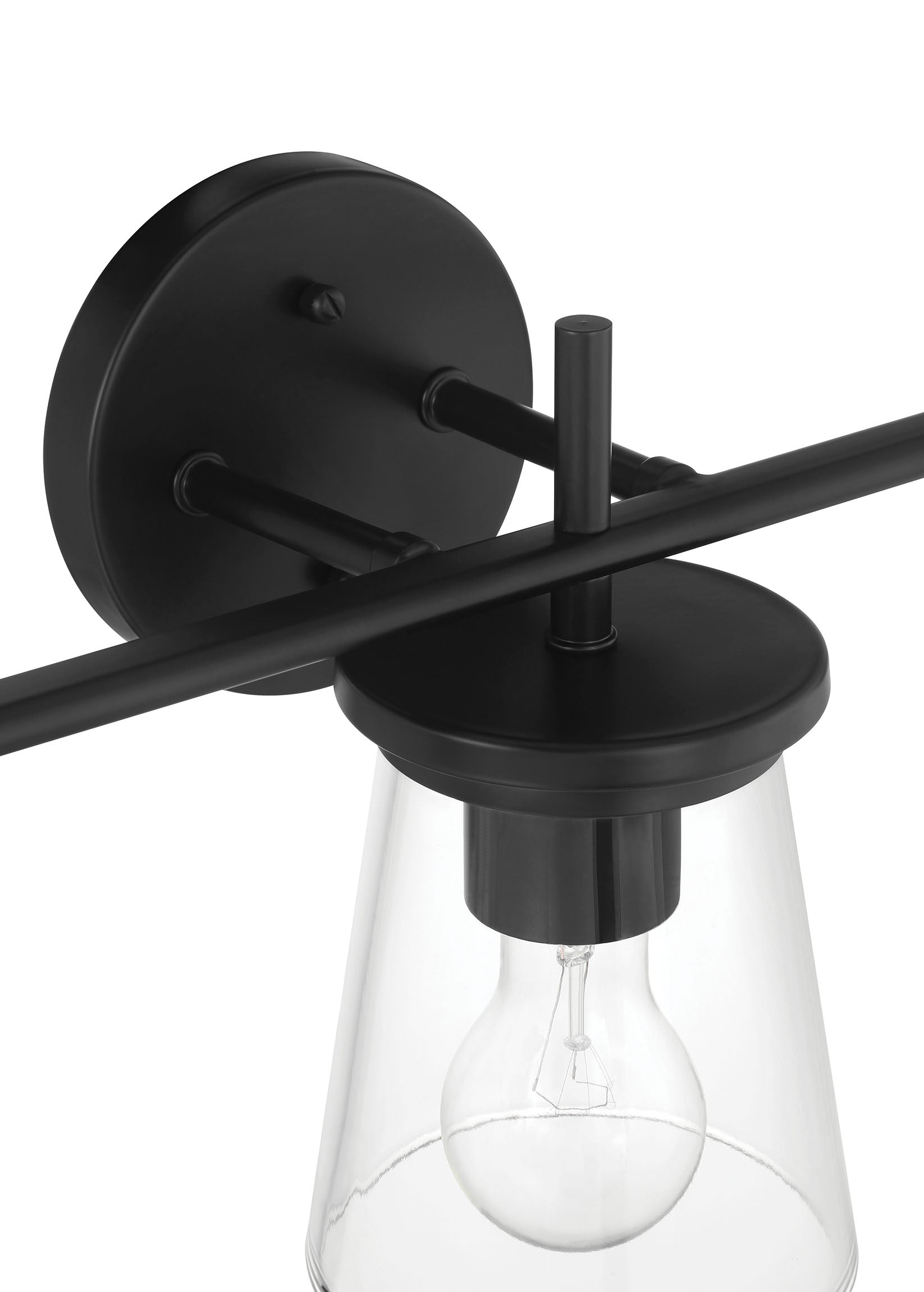 flat black wall sconces