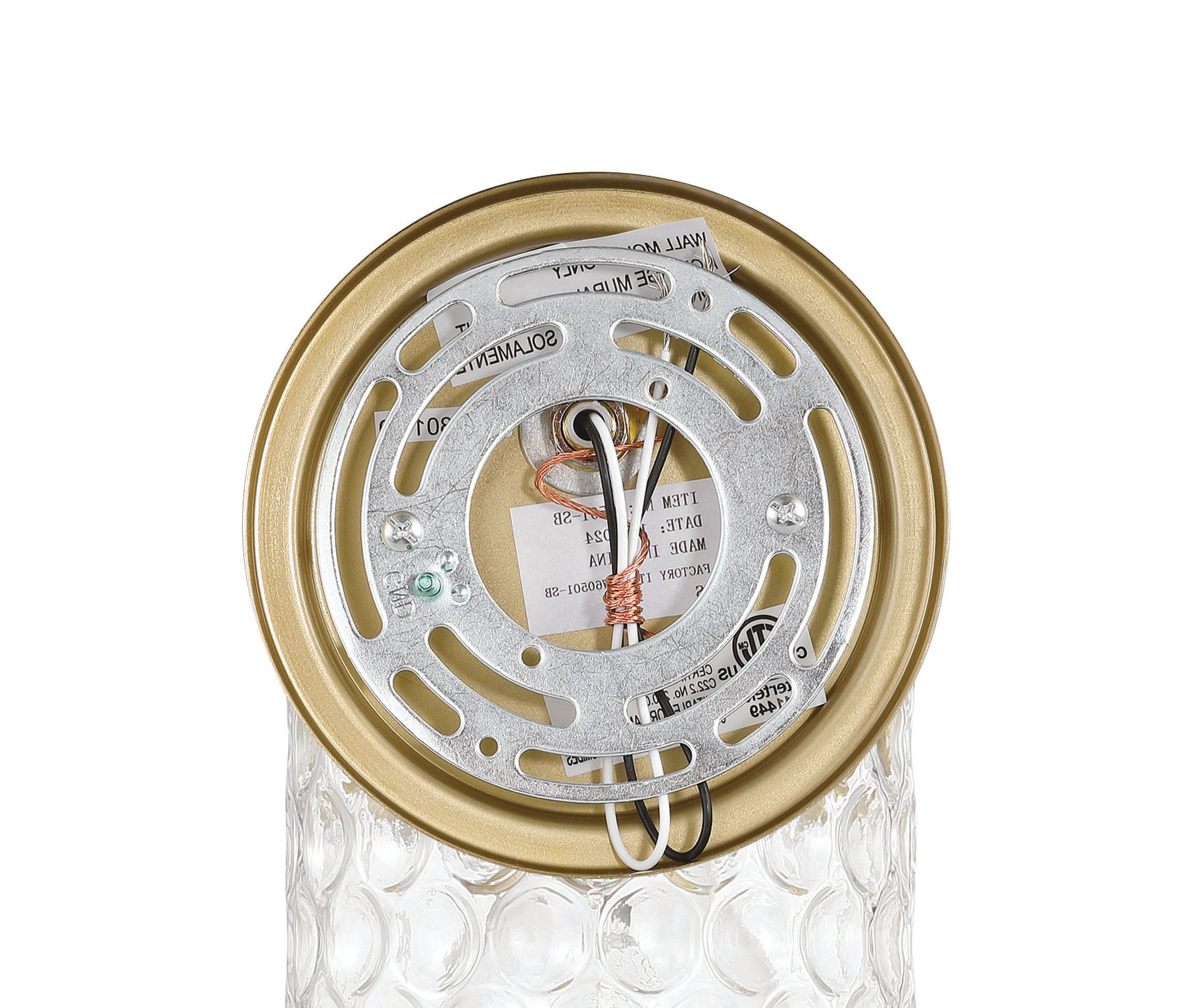 satin brass wall sconces