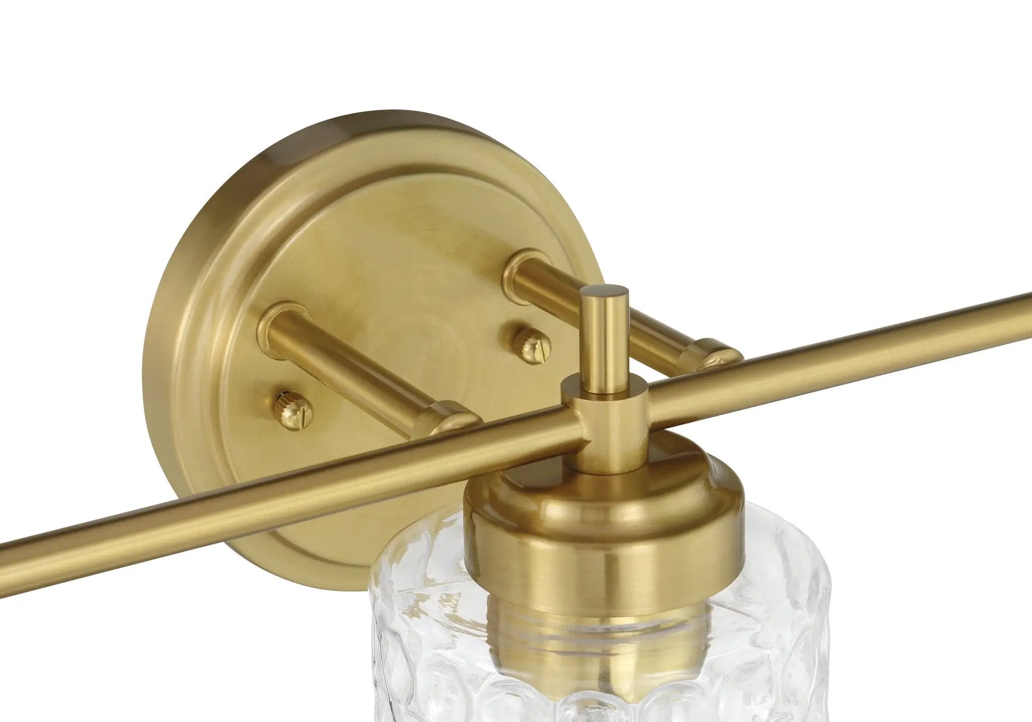 satin brass wall sconces